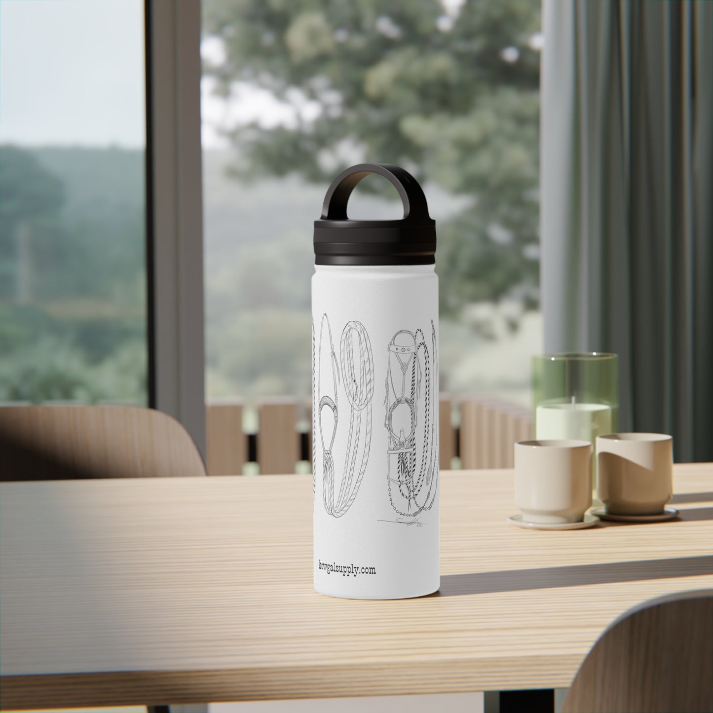 Jaquima To Freno Stainless Steel Water Bottle