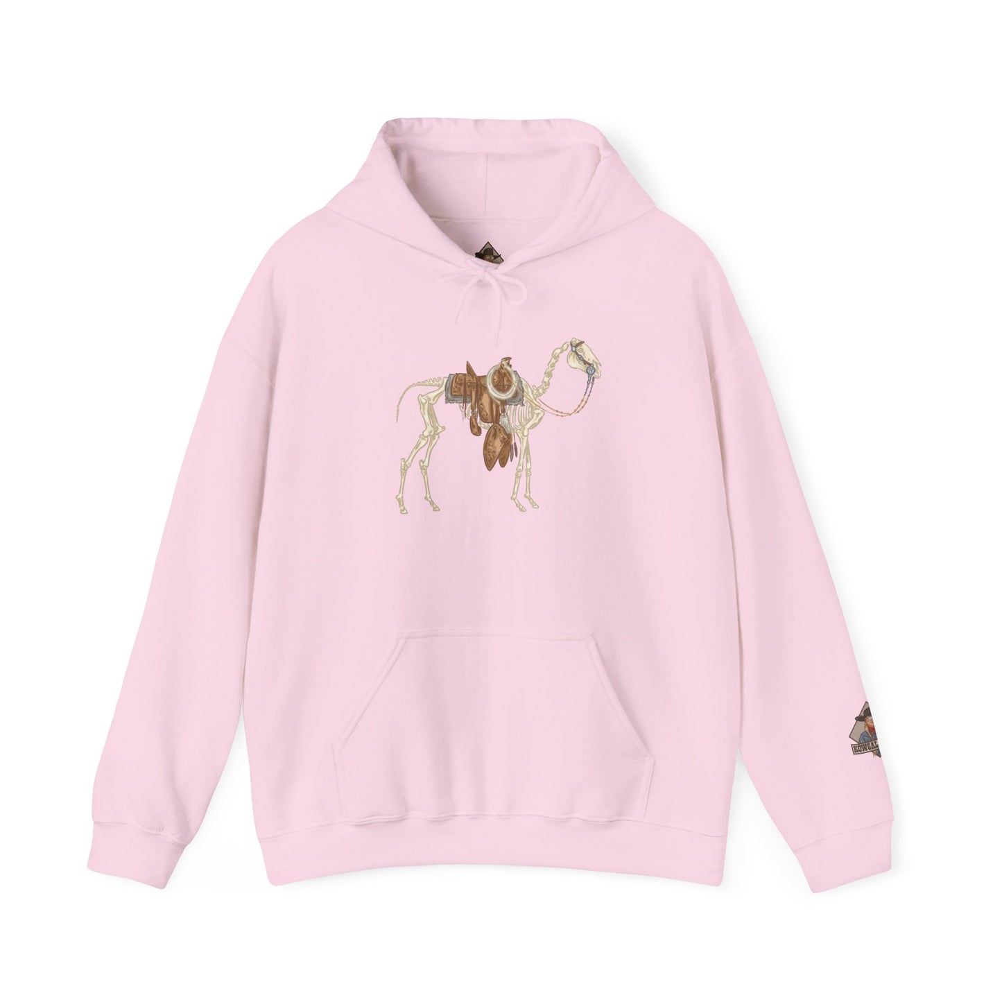 Bones Bridle Horse Fall Design, Cozy Fashion Sweatshirt for All Seasons, Perfect Gift for Animal Lovers, Casual Wear