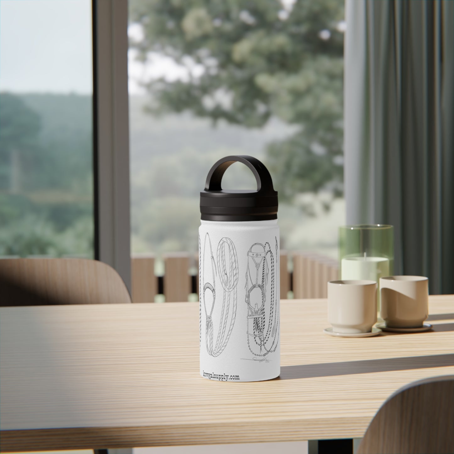 Jaquima To Freno Stainless Steel Water Bottle