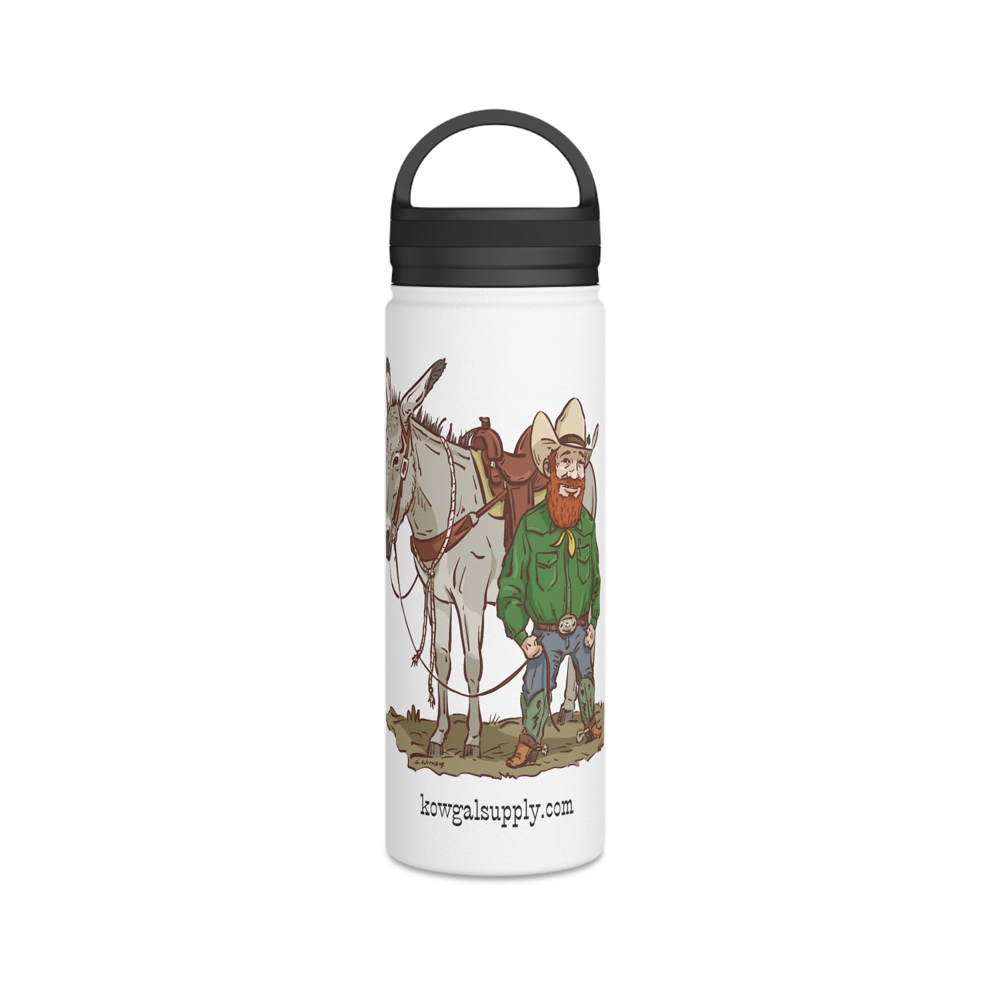 Punch O'Malley Stainless Steel Water Bottle