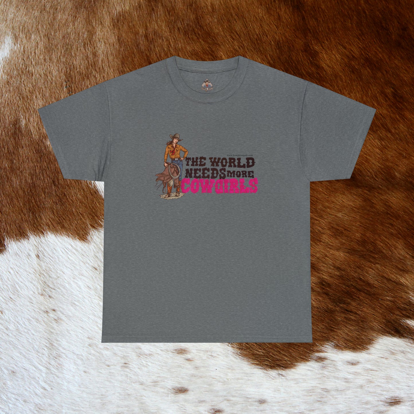 More Cowgirls Unisex Heavy Cotton Tee