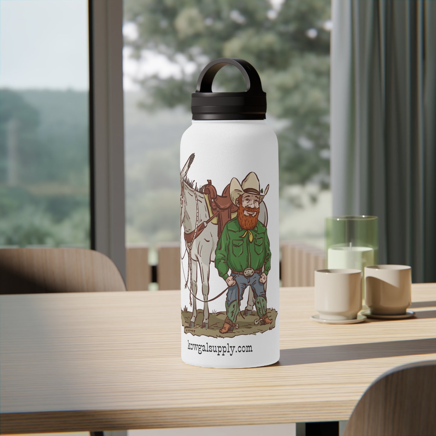 Punch O'Malley Stainless Steel Water Bottle