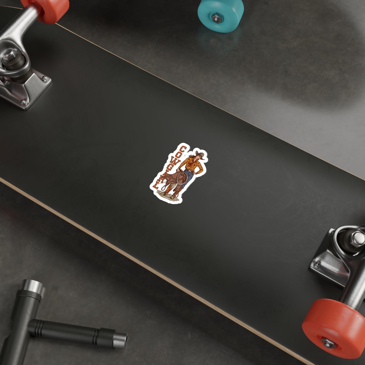 Cowgirl Stickers