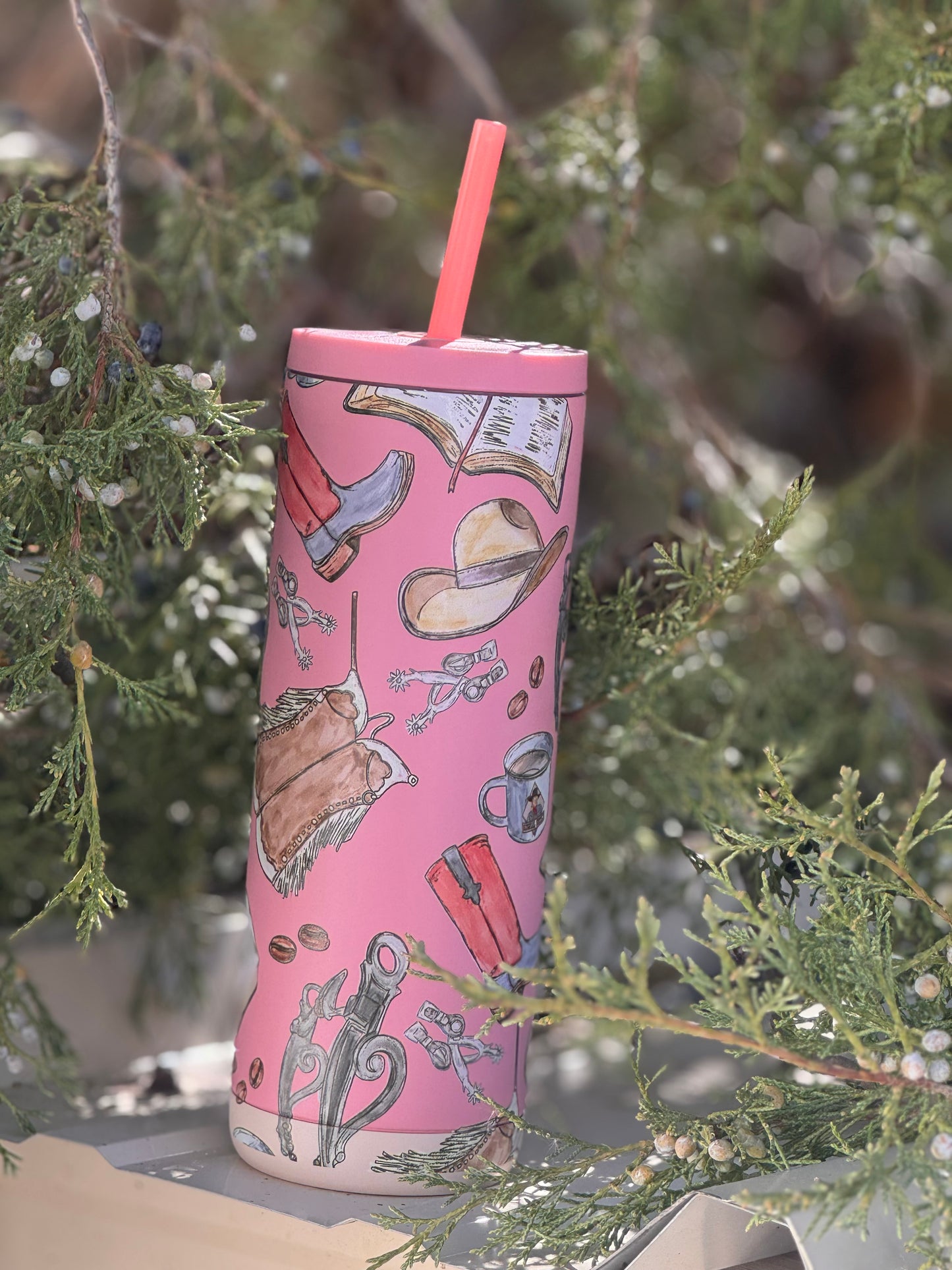 Ranchy Gal 20oz Sipper Tumbler