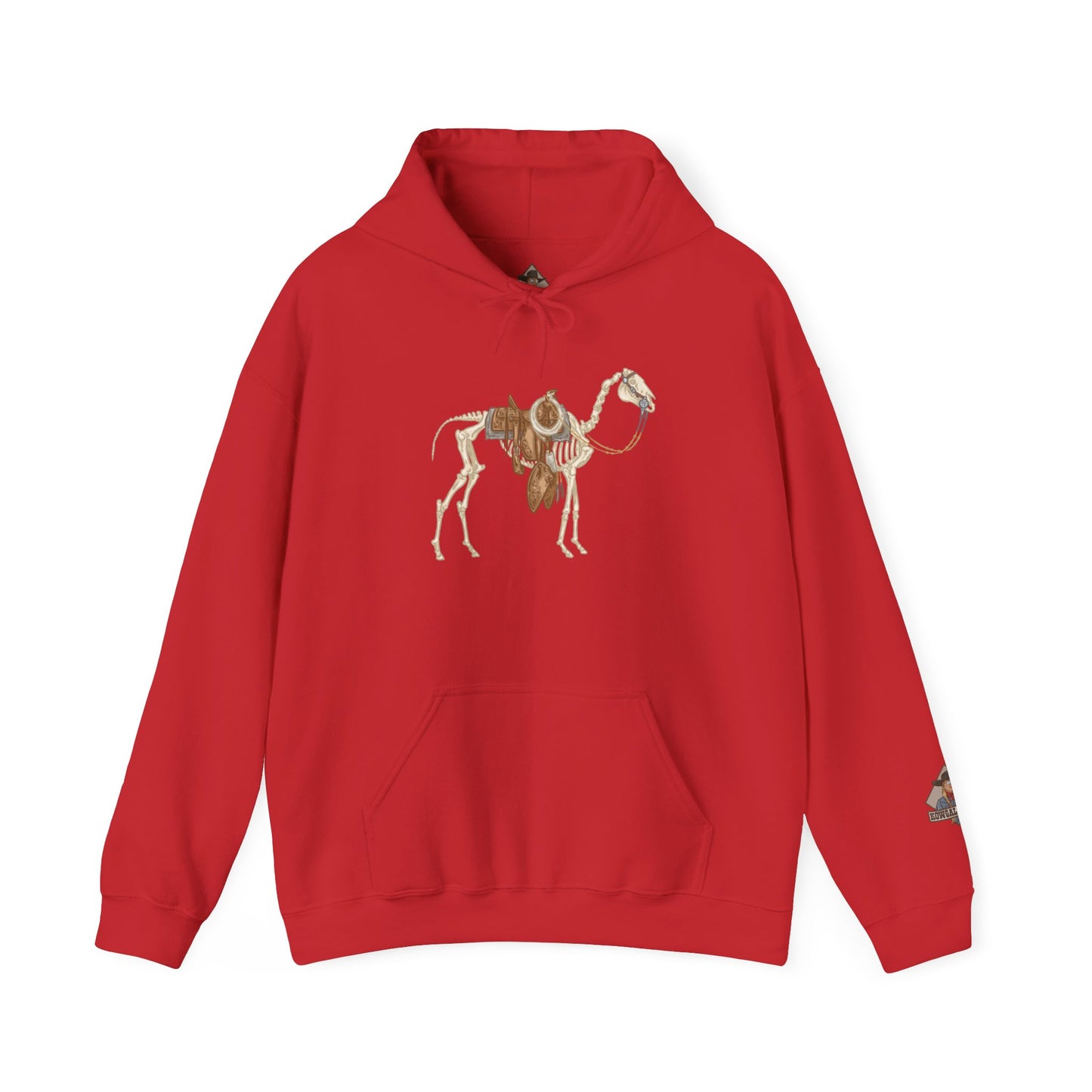 Bones Bridle Horse Fall Design, Cozy Fashion Sweatshirt for All Seasons, Perfect Gift for Animal Lovers, Casual Wear