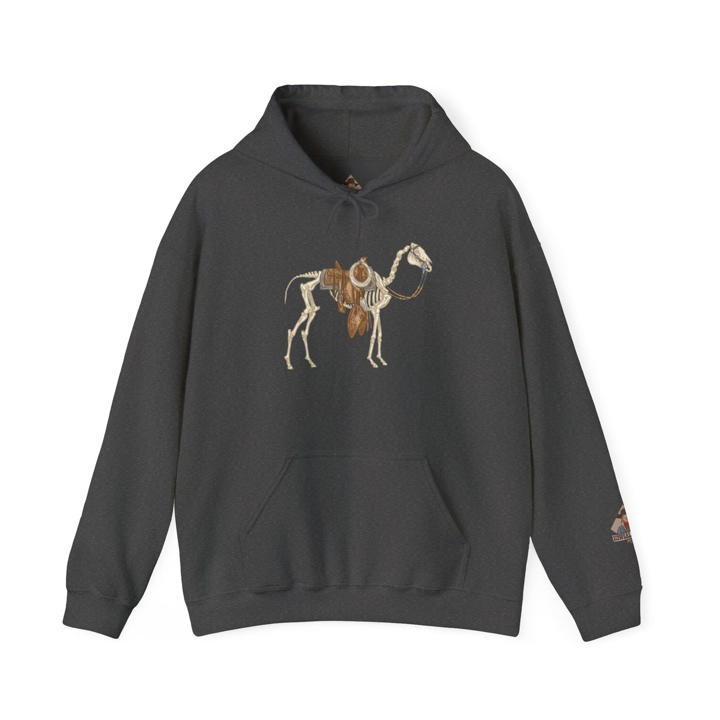 Bones Bridle Horse Fall Design, Cozy Fashion Sweatshirt for All Seasons, Perfect Gift for Animal Lovers, Casual Wear