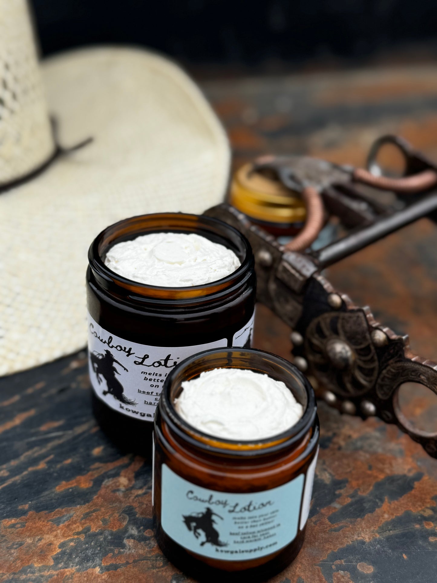 Tapadero- Teatree Whipped Cowboy Lotion Beef Tallow Based Skincare Blend