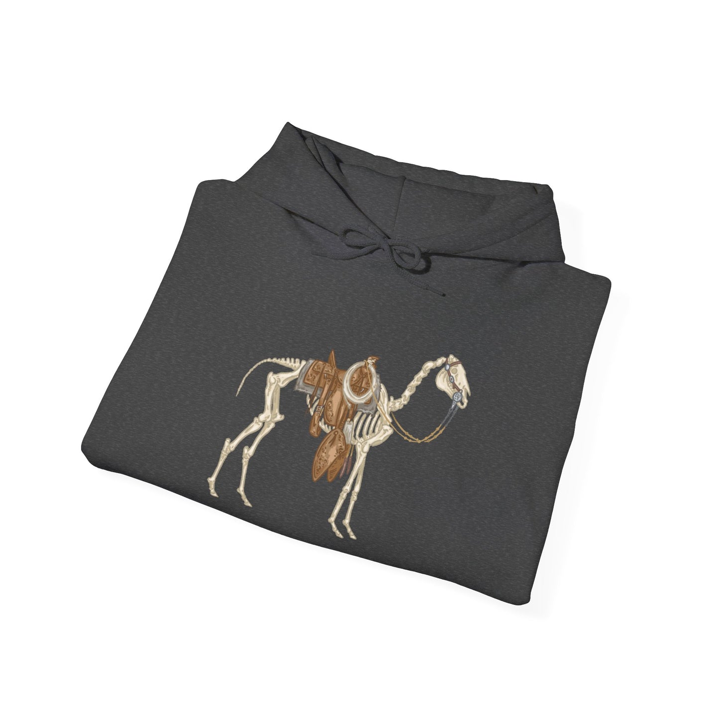 Bones Bridle Horse Fall Design, Cozy Fashion Sweatshirt for All Seasons, Perfect Gift for Animal Lovers, Casual Wear