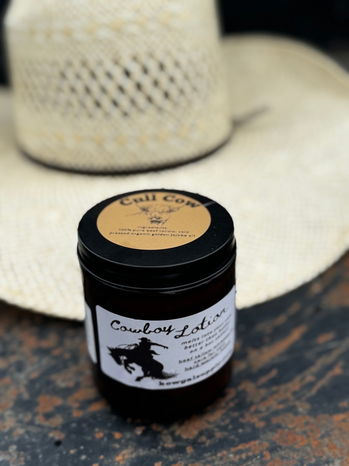 Cull Cow - UNSCENTED Whipped Cowboy Lotion Beef Tallow Based Skincare Blend