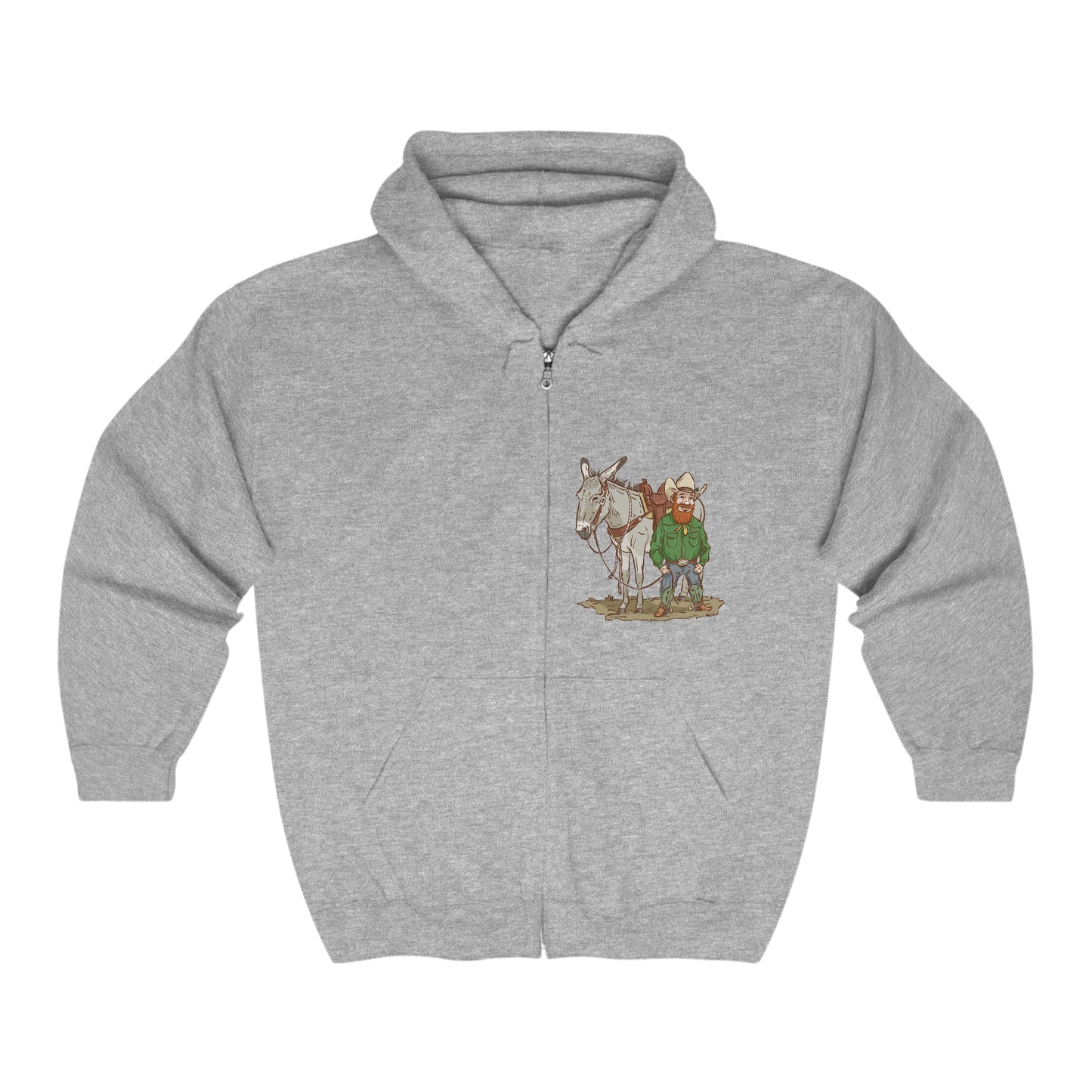 Punch Zipper Hoodie
