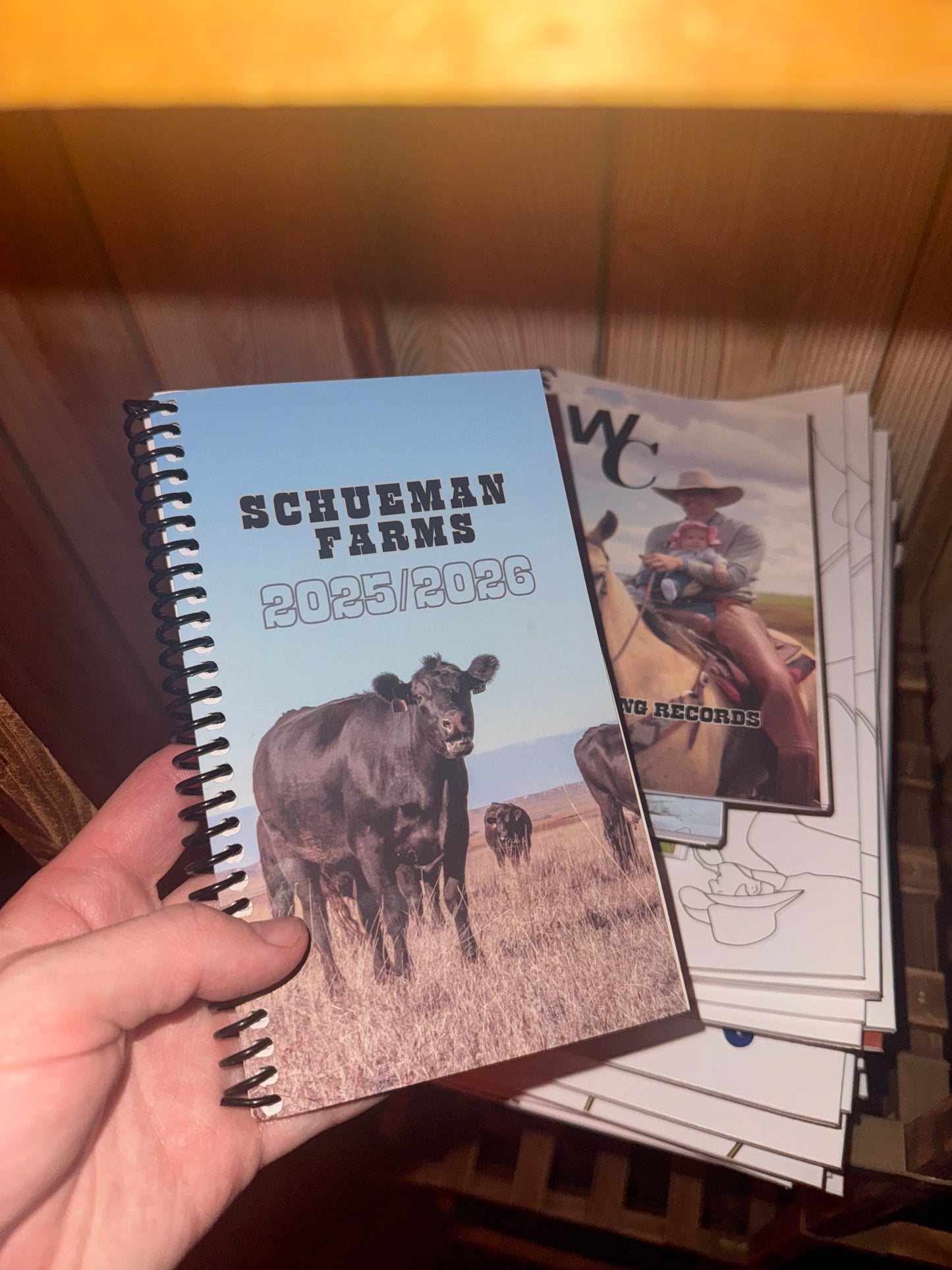 Customizable Calving Log Books