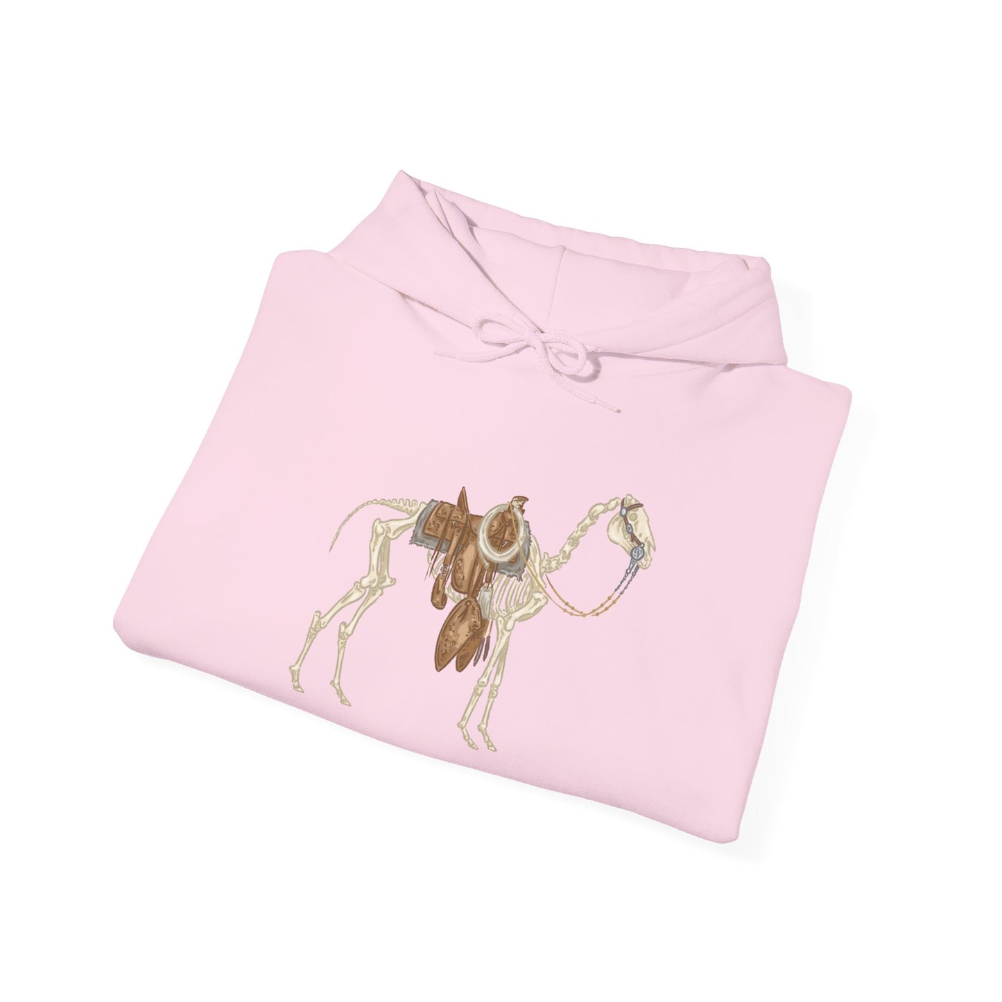 Bones Bridle Horse Fall Design, Cozy Fashion Sweatshirt for All Seasons, Perfect Gift for Animal Lovers, Casual Wear
