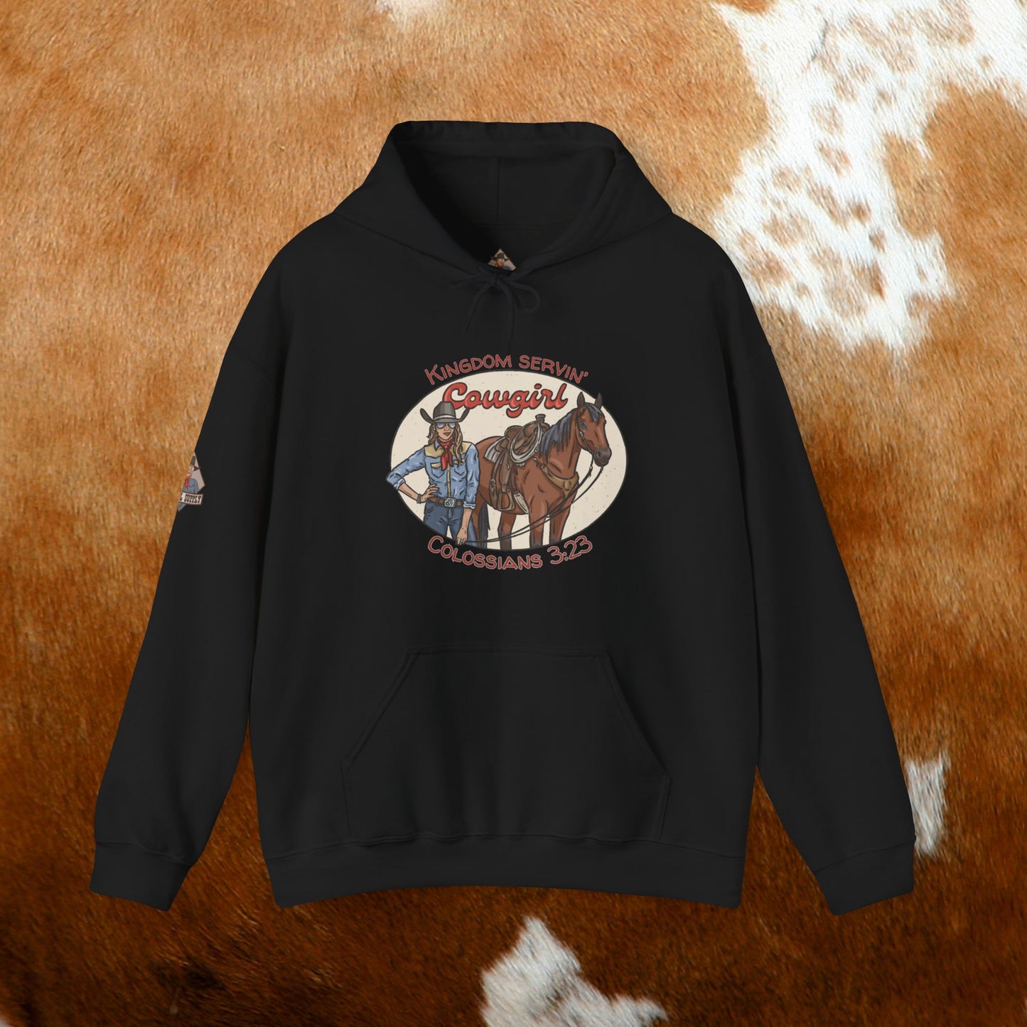 Kingdom Servin Cowgirl Hoodie