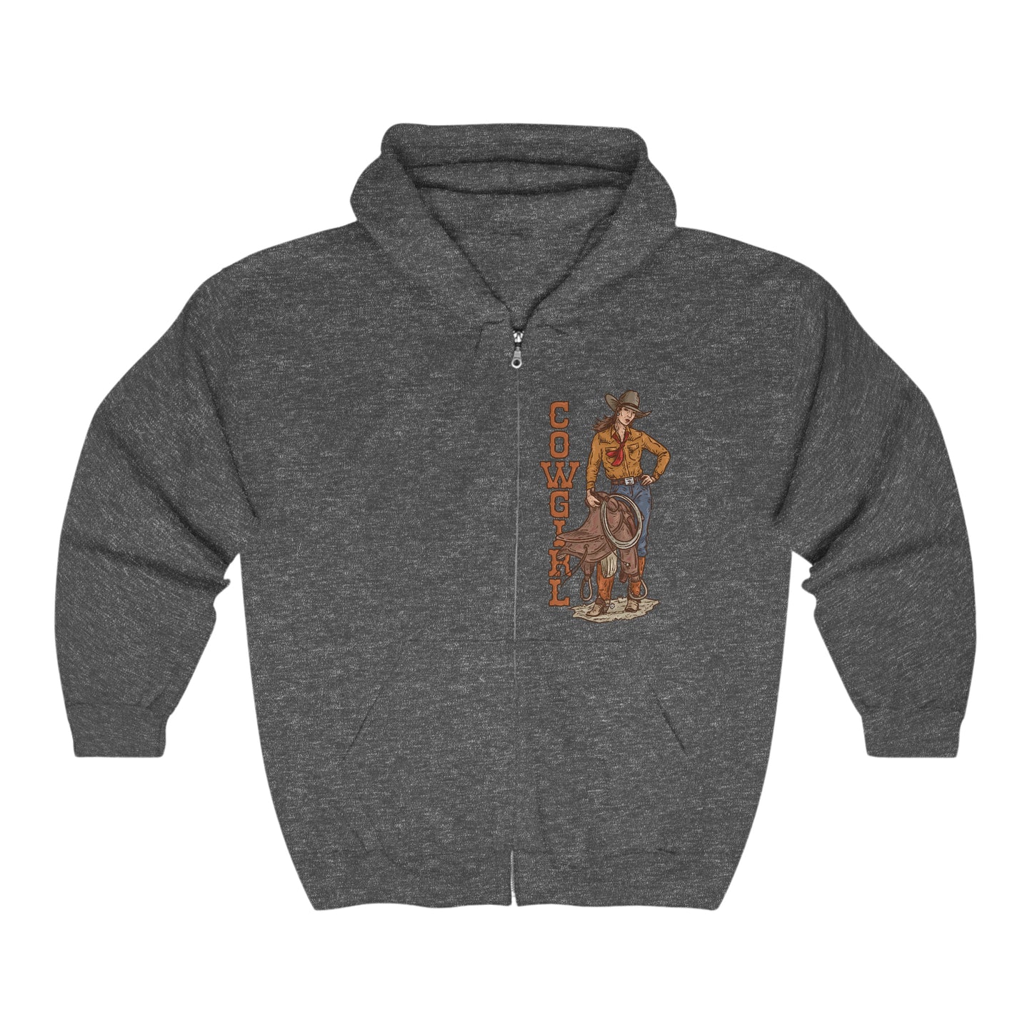 Cowgirl Zipper Hoodie