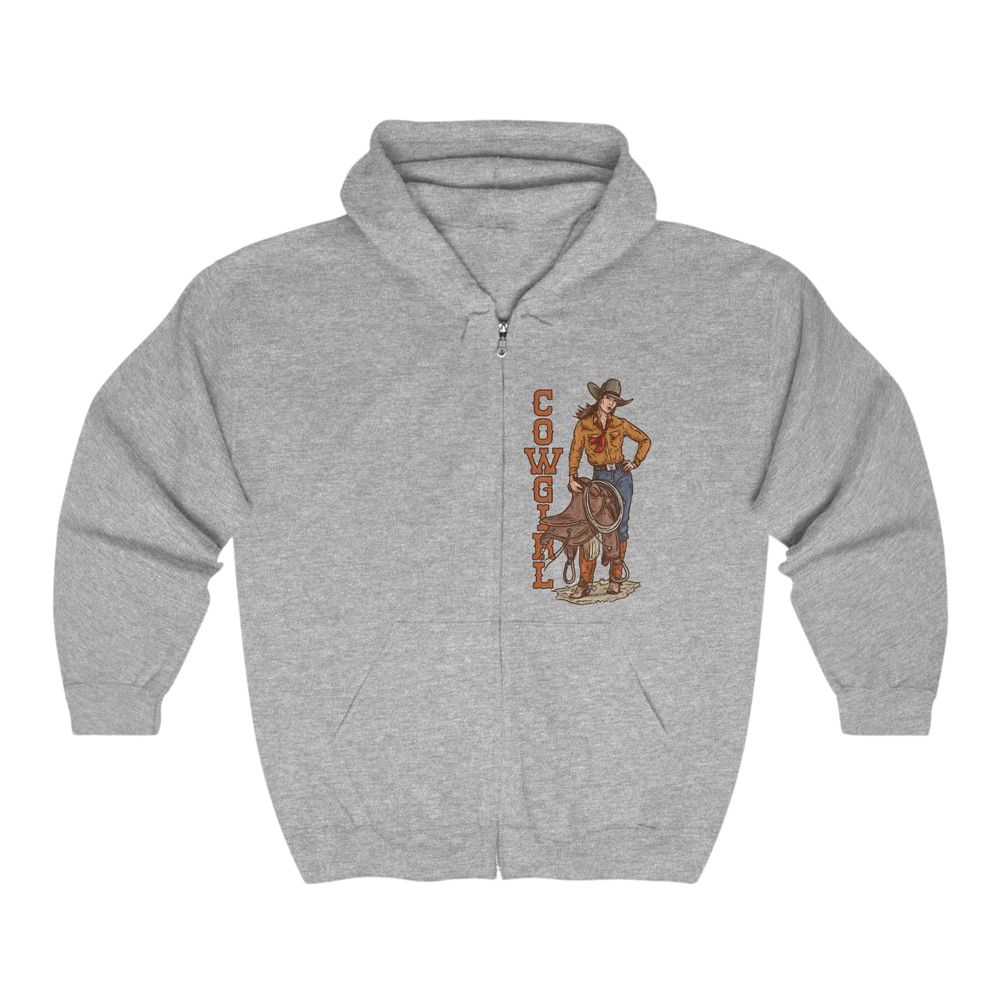 Cowgirl Zipper Hoodie