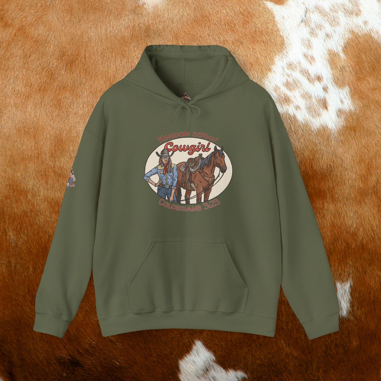 Kingdom Servin Cowgirl Hoodie