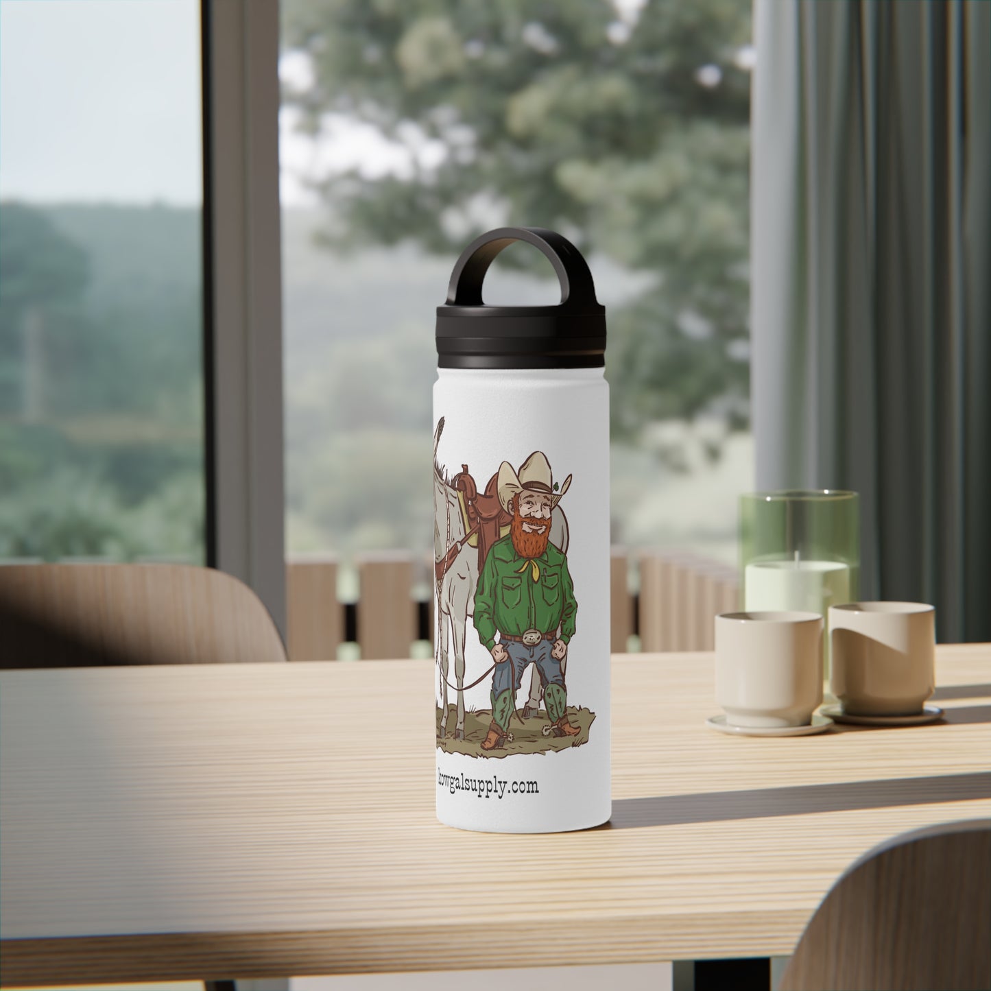 Punch O'Malley Stainless Steel Water Bottle