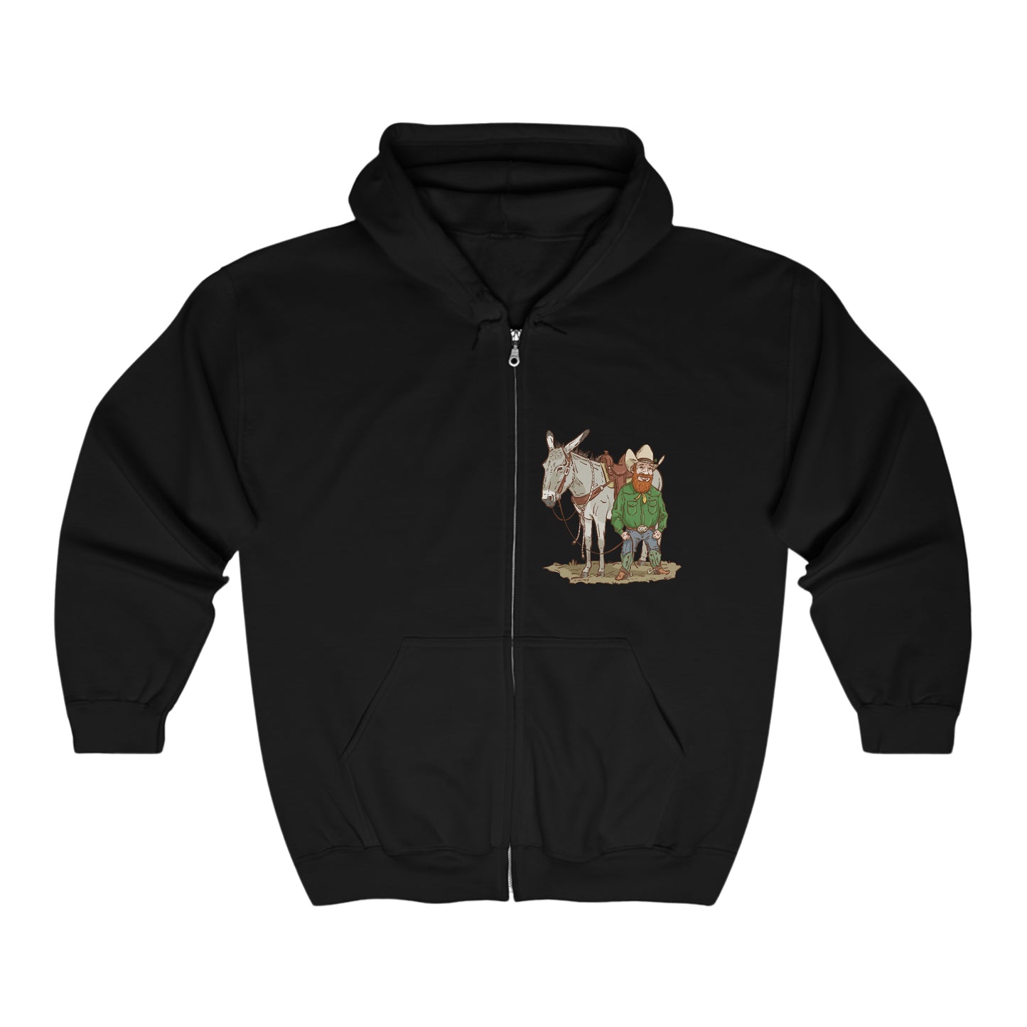 Punch Zipper Hoodie