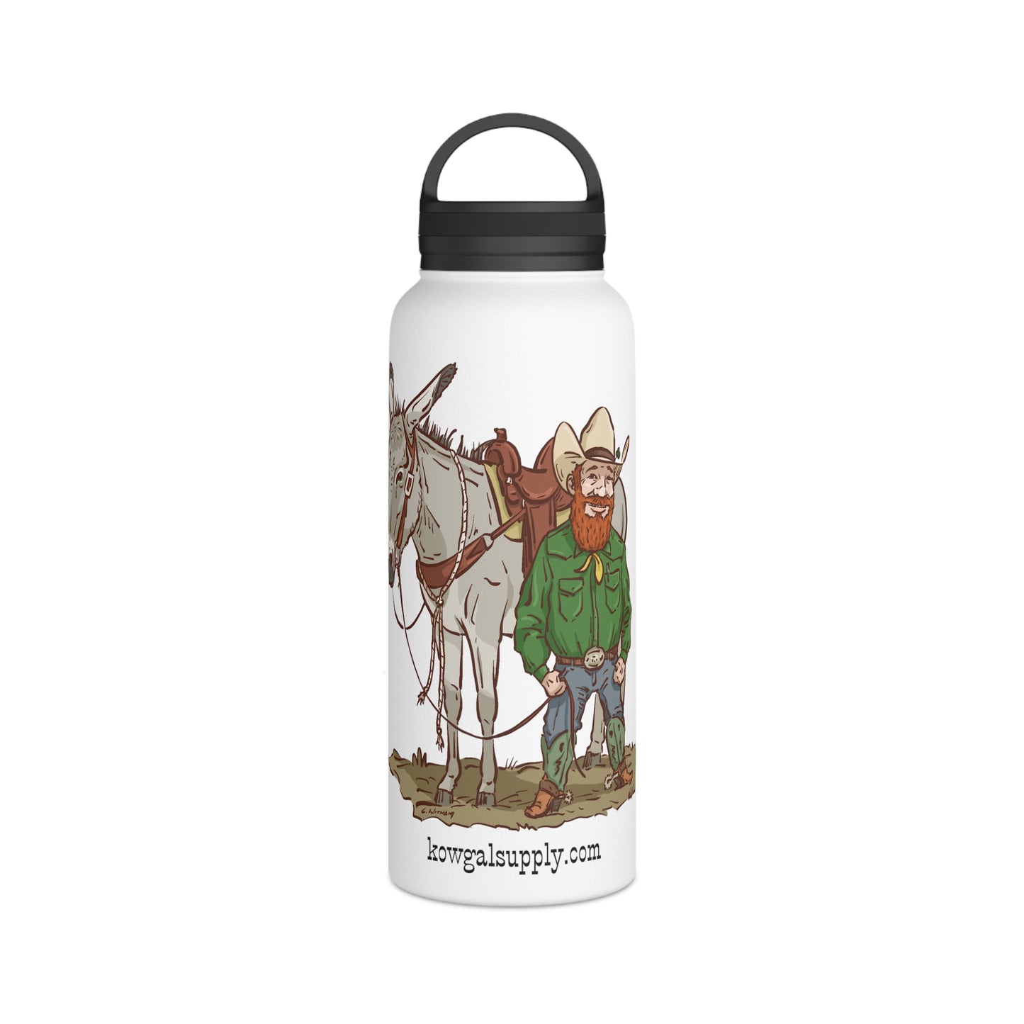 Punch O'Malley Stainless Steel Water Bottle