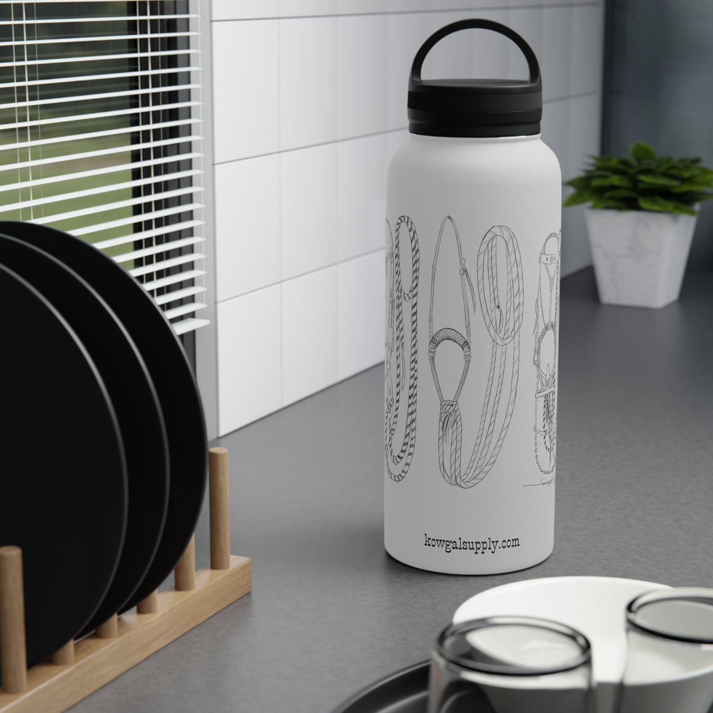 Jaquima To Freno Stainless Steel Water Bottle