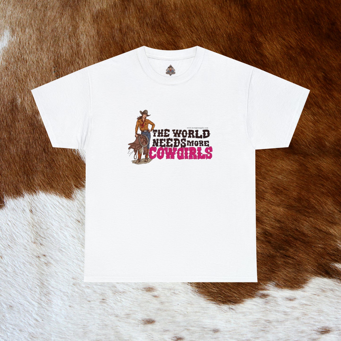 More Cowgirls Unisex Heavy Cotton Tee