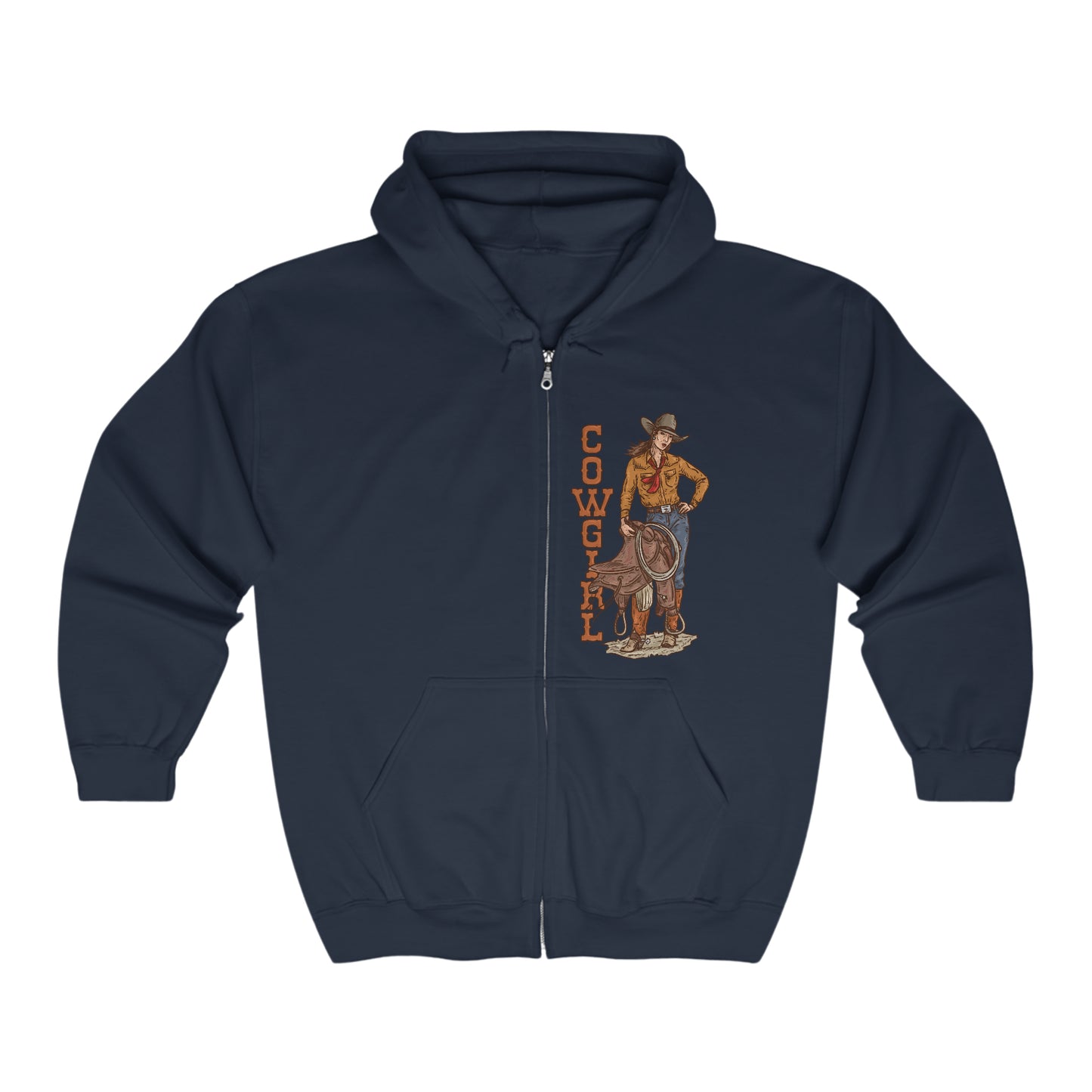 Cowgirl Zipper Hoodie