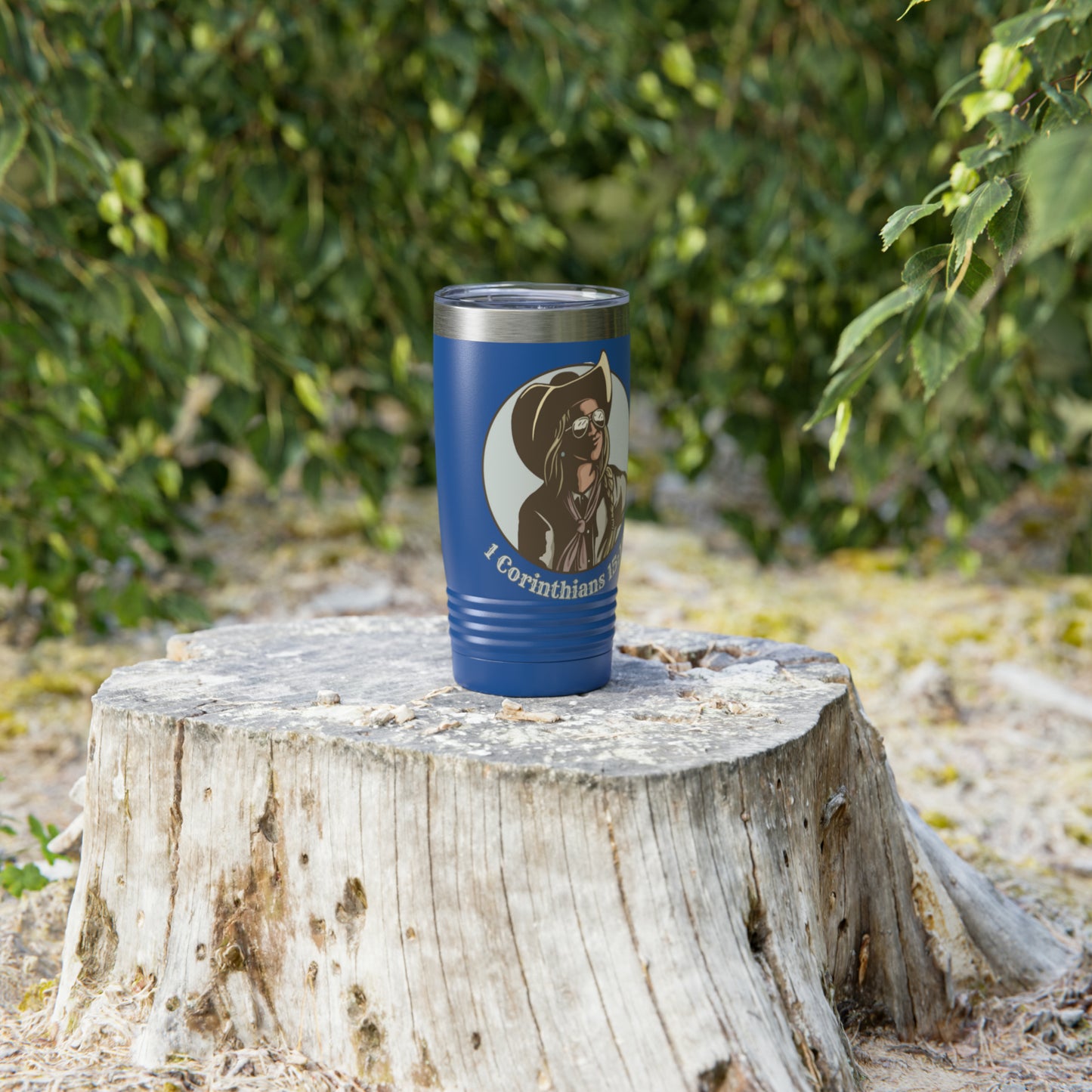 1 Cor 15:10, 20oz Polar Camel Travel Mug