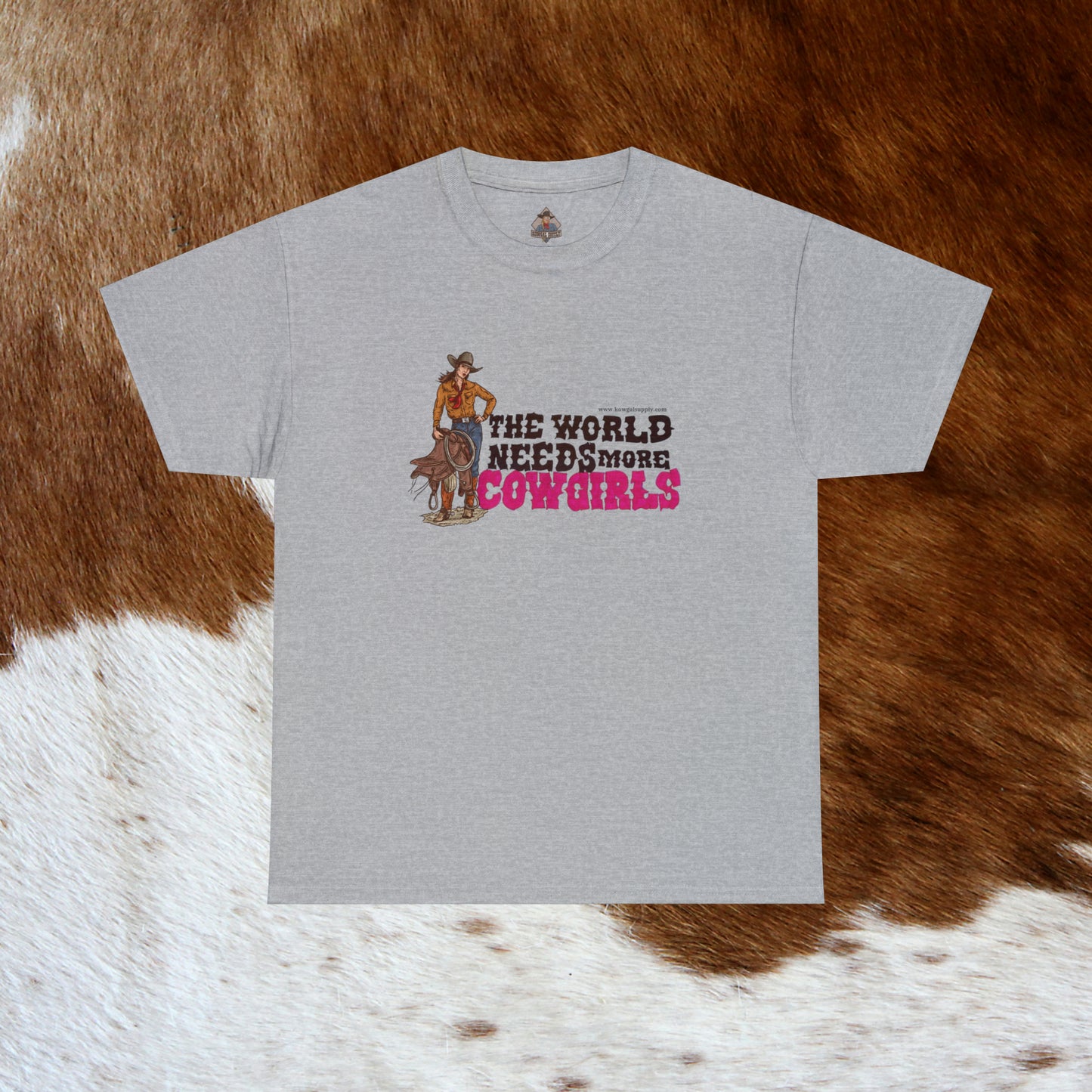 More Cowgirls Unisex Heavy Cotton Tee