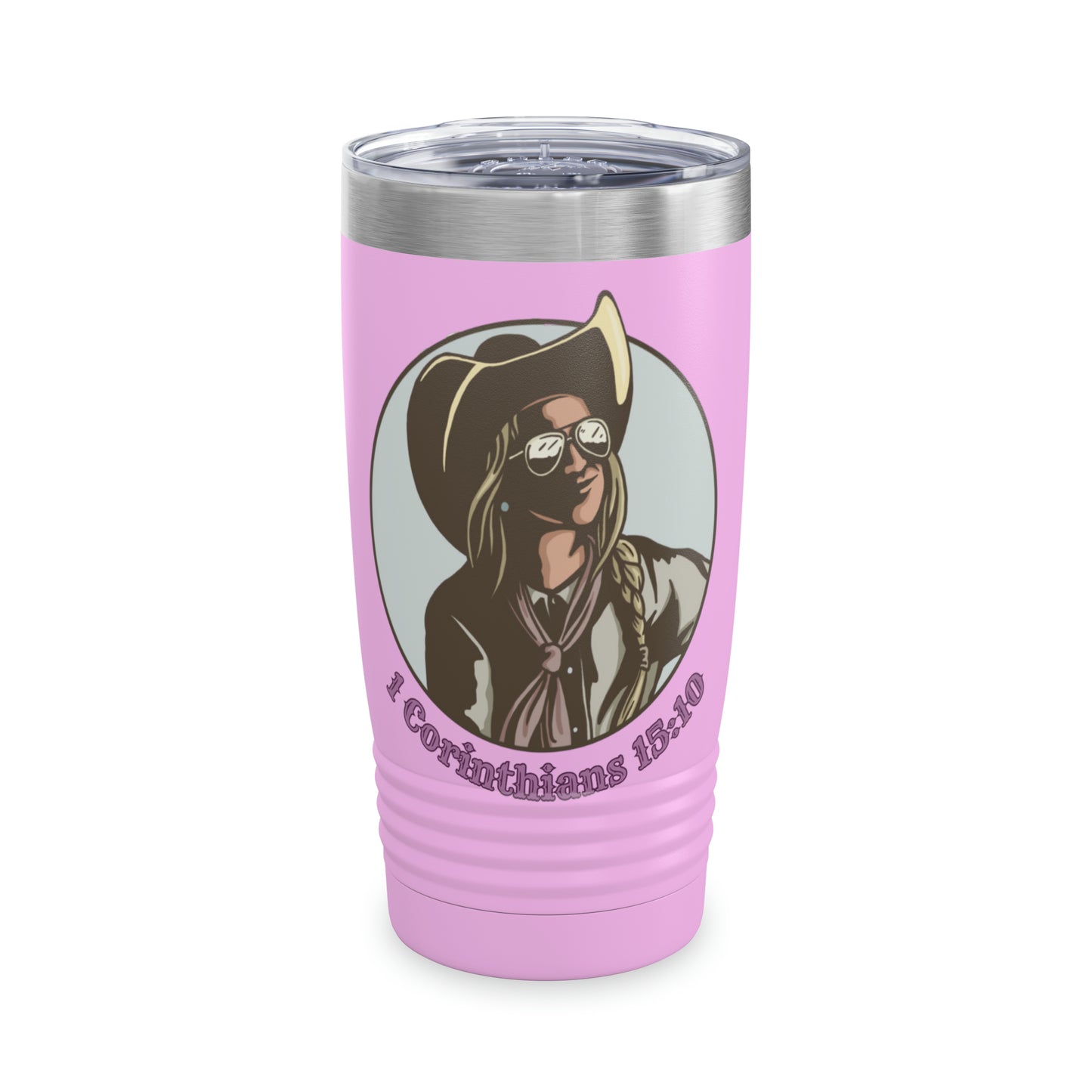 1 Cor 15:10, 20oz Polar Camel Travel Mug