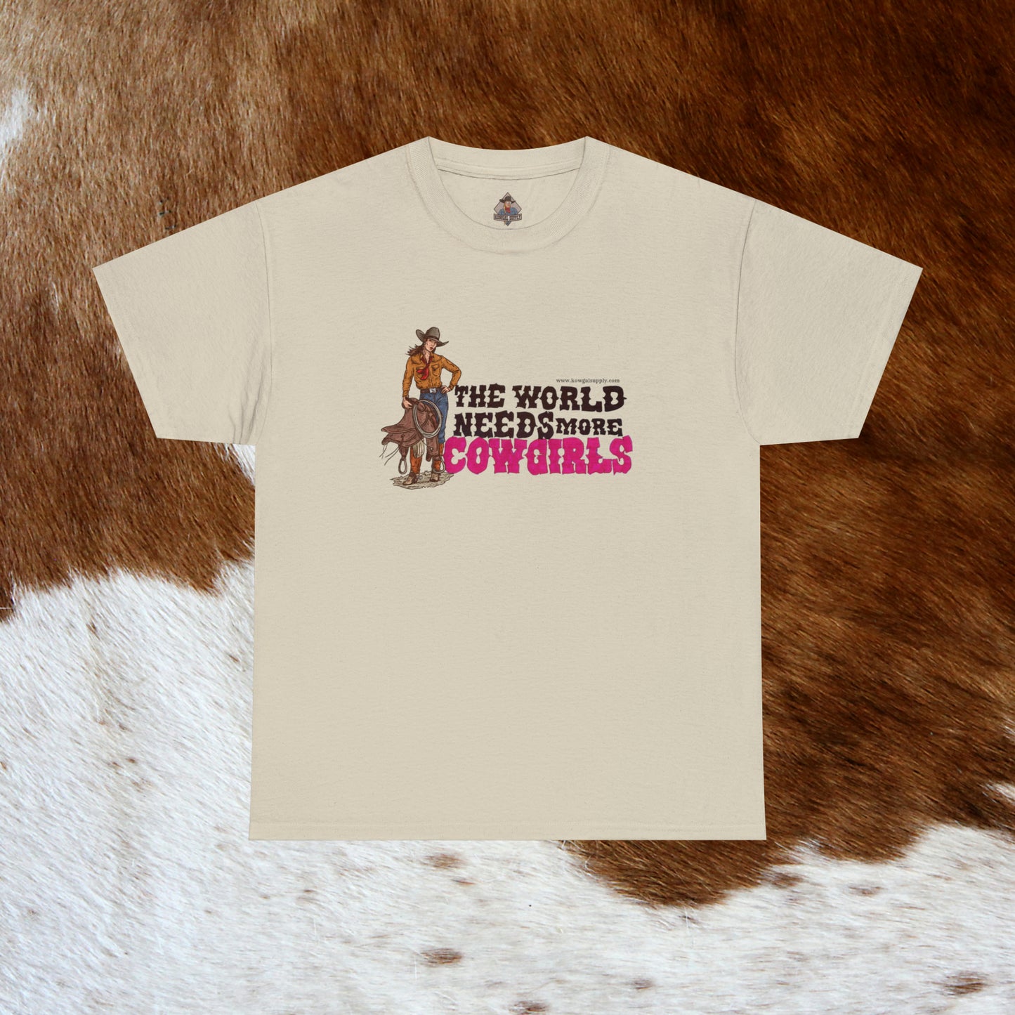 More Cowgirls Unisex Heavy Cotton Tee