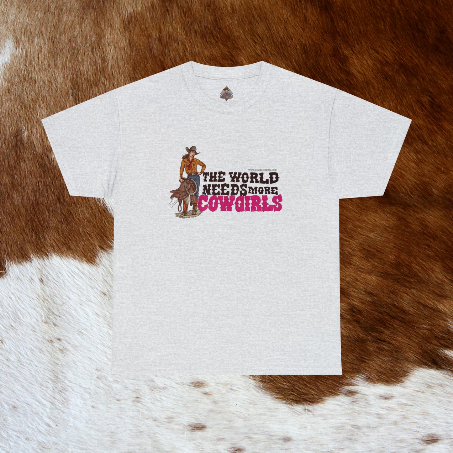 More Cowgirls Unisex Heavy Cotton Tee