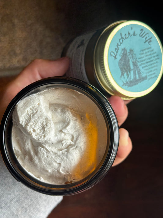 Rancher's Wife Coffee Infused Whipped Beef Tallow Balm
