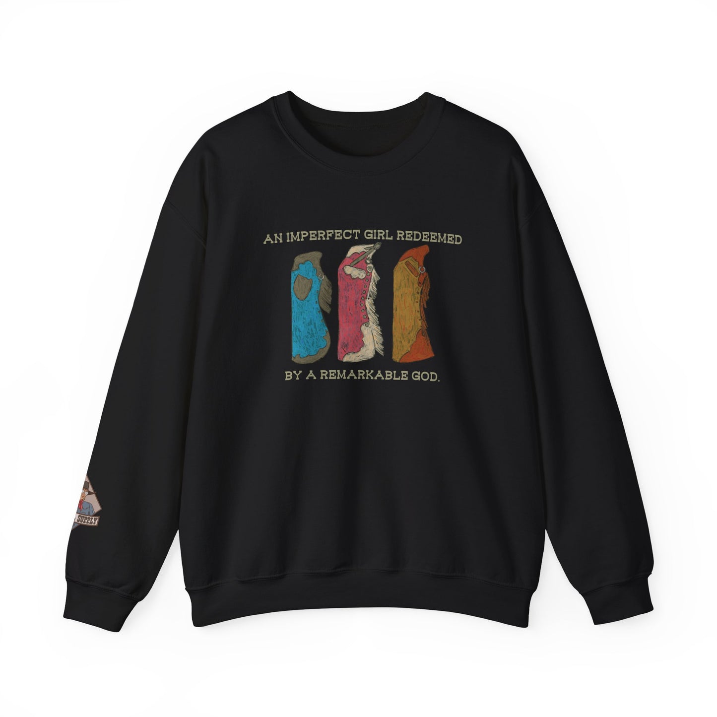 Imperfect Girl Crewneck Sweater