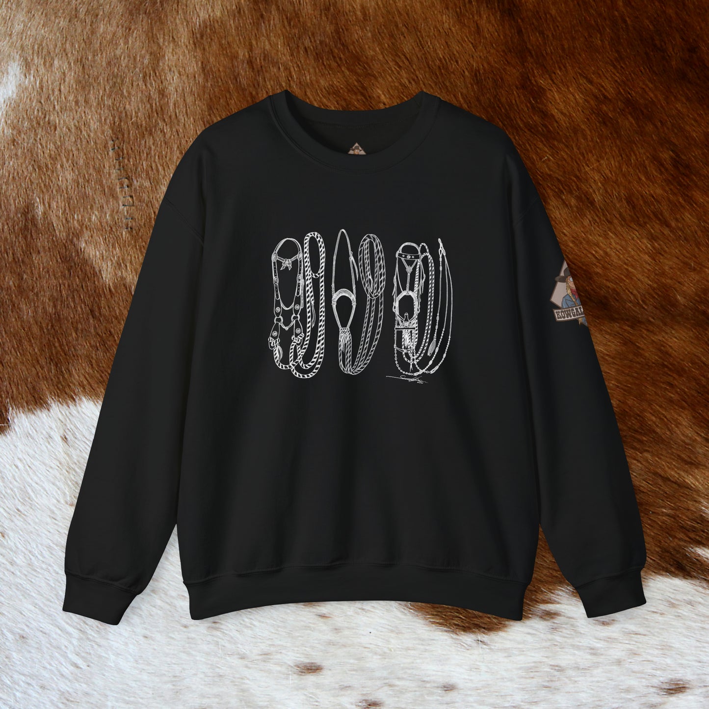 Bridles Pullover Crewneck Sweater