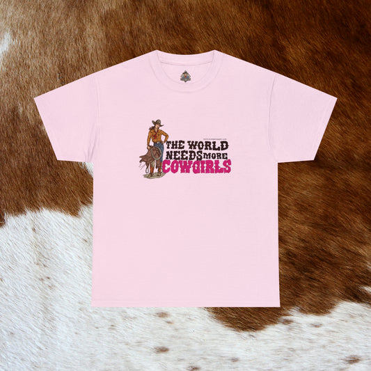 More Cowgirls Unisex Heavy Cotton Tee