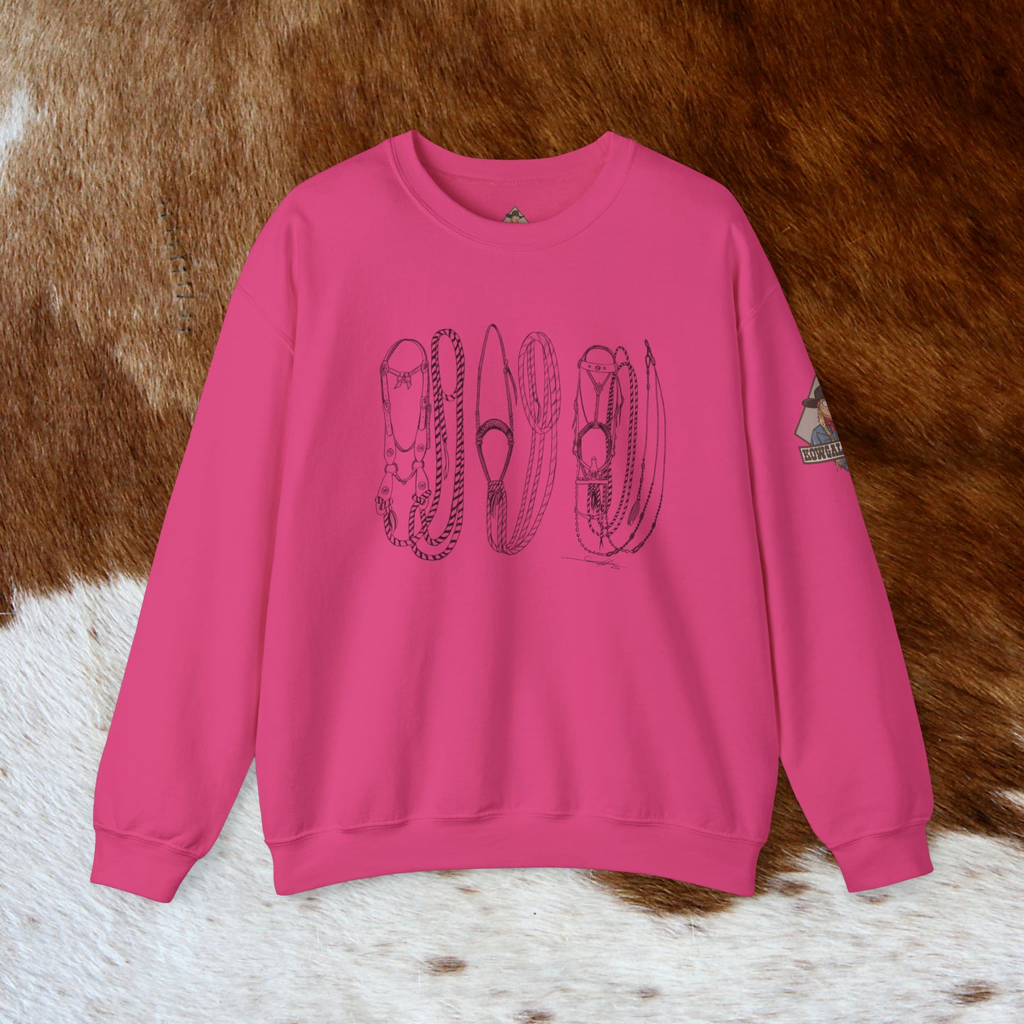 Bridles Pullover Crewneck Sweater