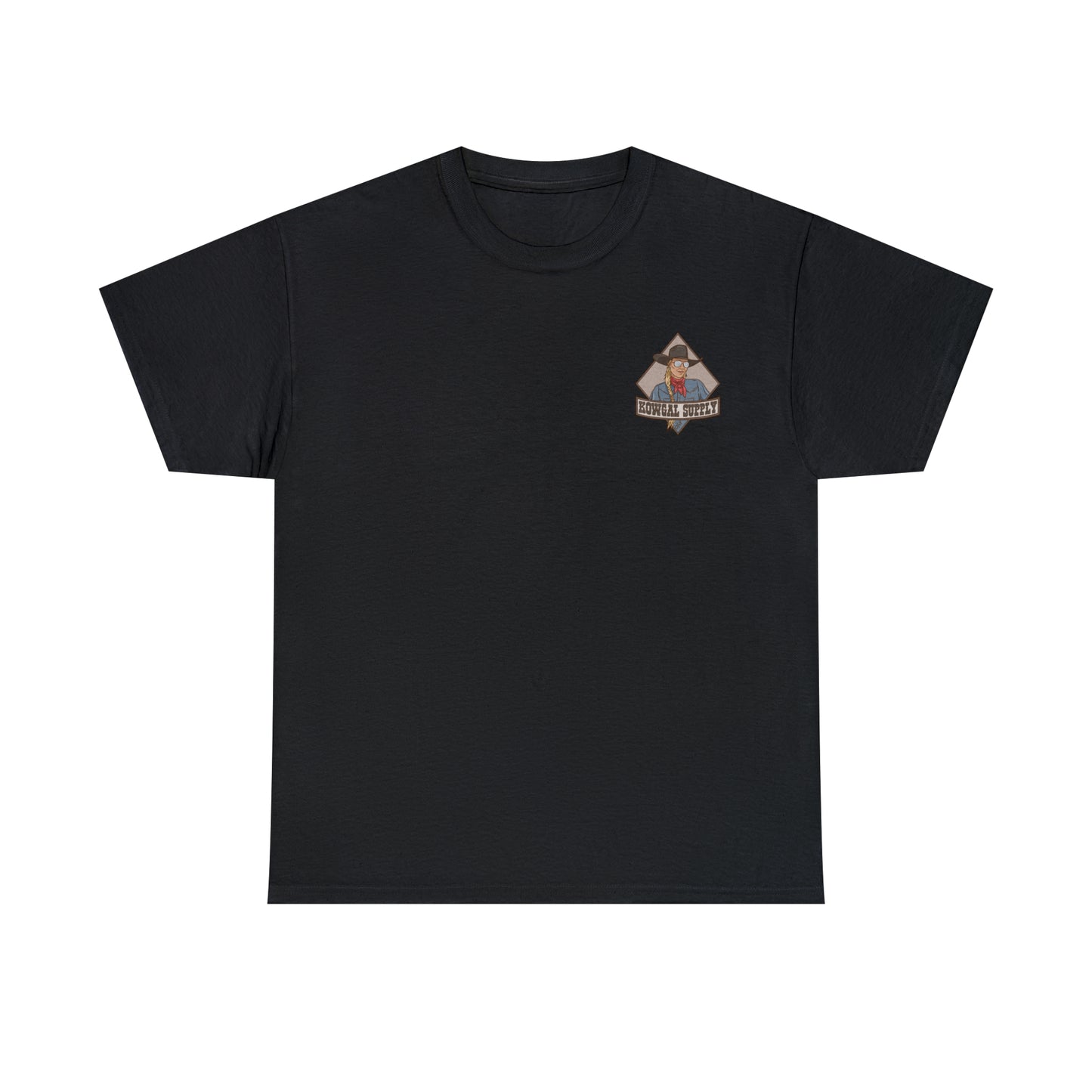 1 Corinthians (logo front/art back) Cotton Tee
