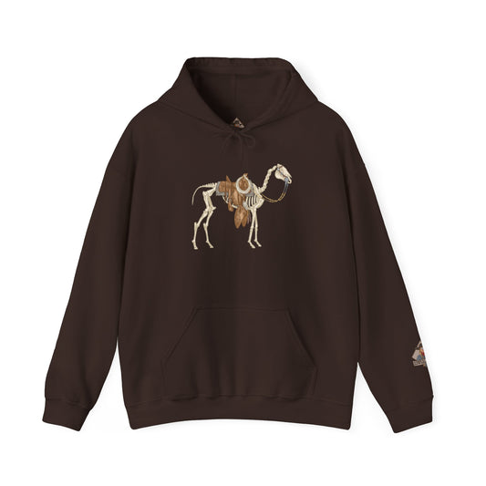 Bones Bridle Horse Fall Design, Cozy Fashion Sweatshirt for All Seasons, Perfect Gift for Animal Lovers, Casual Wear