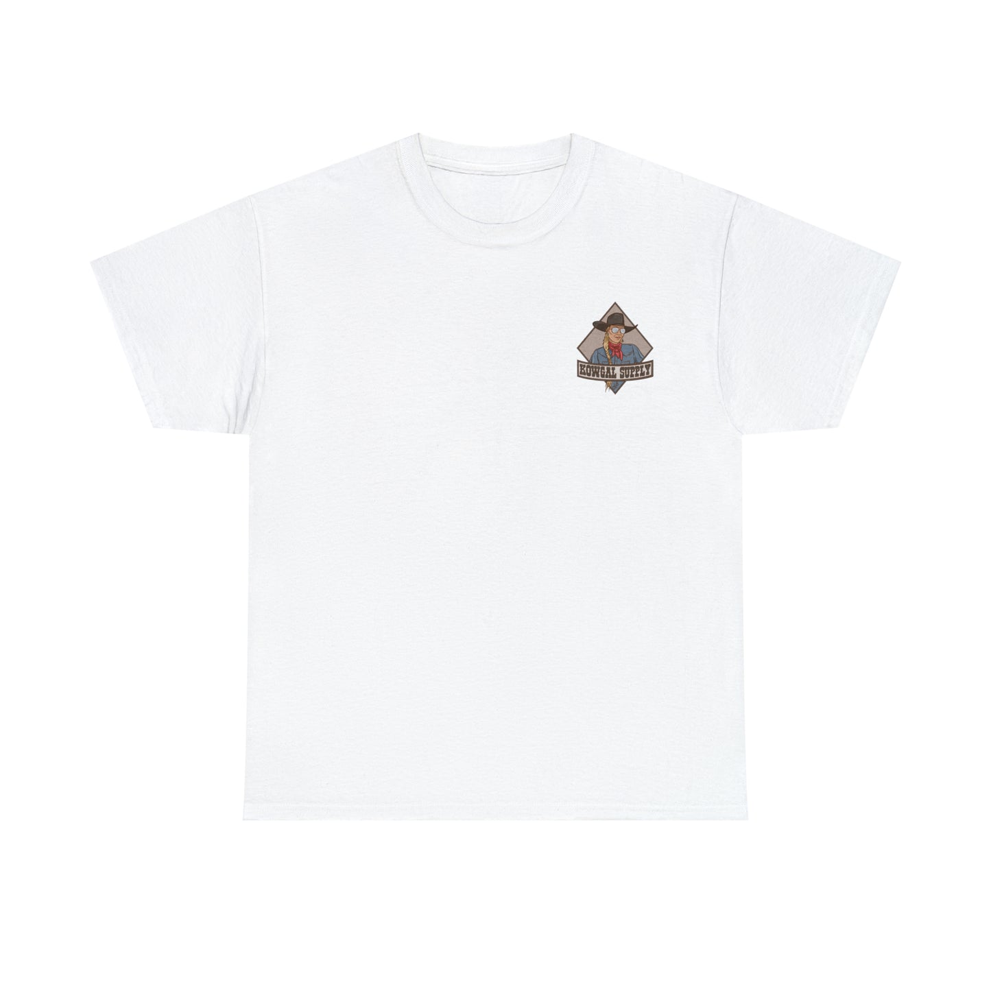 1 Corinthians (logo front/art back) Cotton Tee