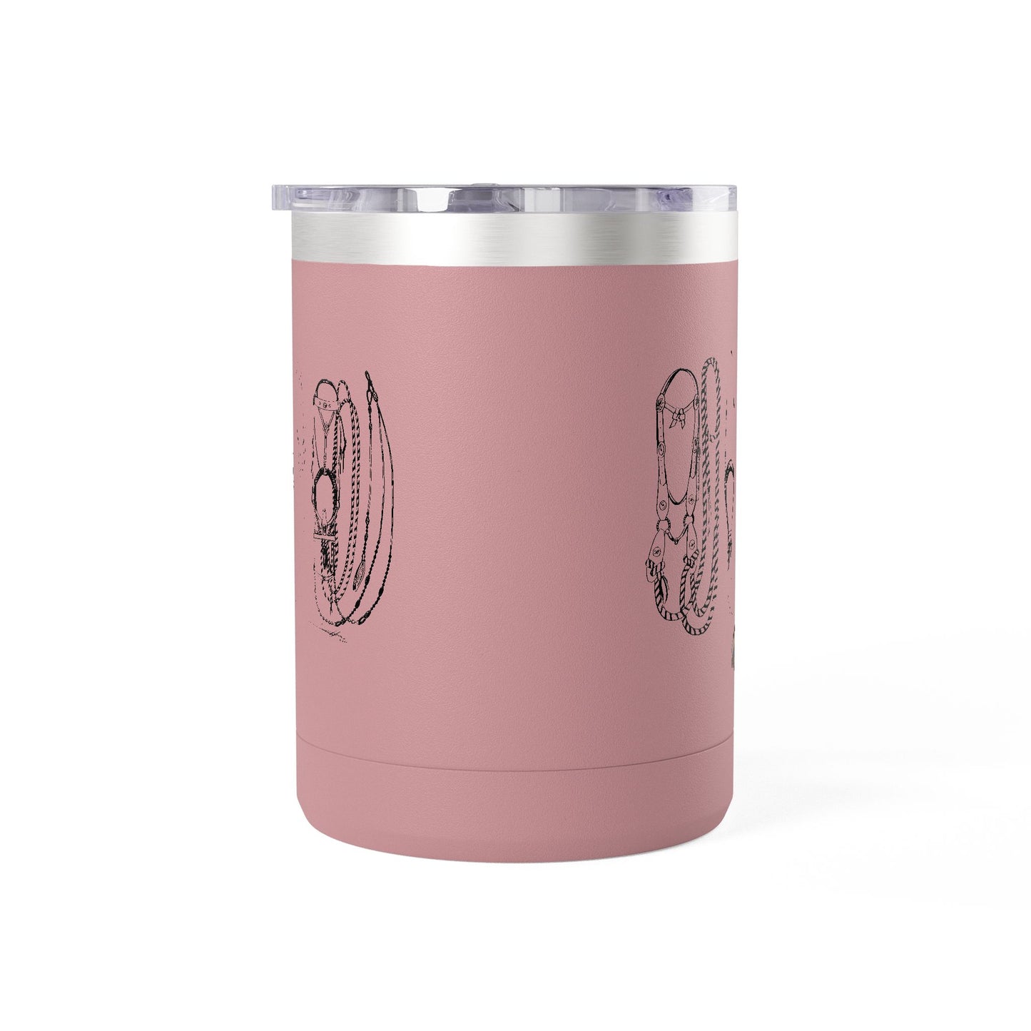 Jaquima Ta Freno Travel Coffee Cup Western Themed Tumbler - 15oz Travel Mug