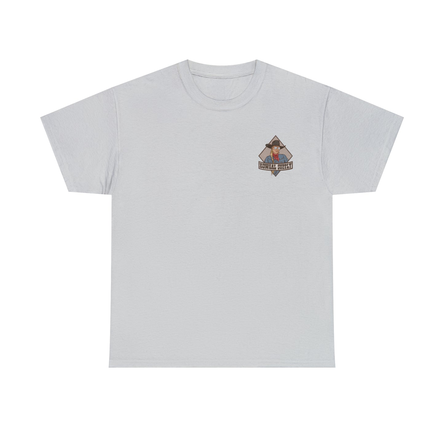 1 Corinthians (logo front/art back) Cotton Tee