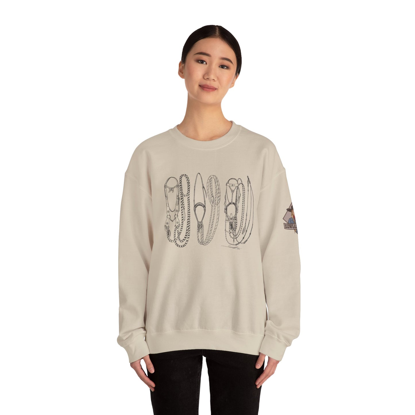 Bridles Pullover Crewneck Sweater