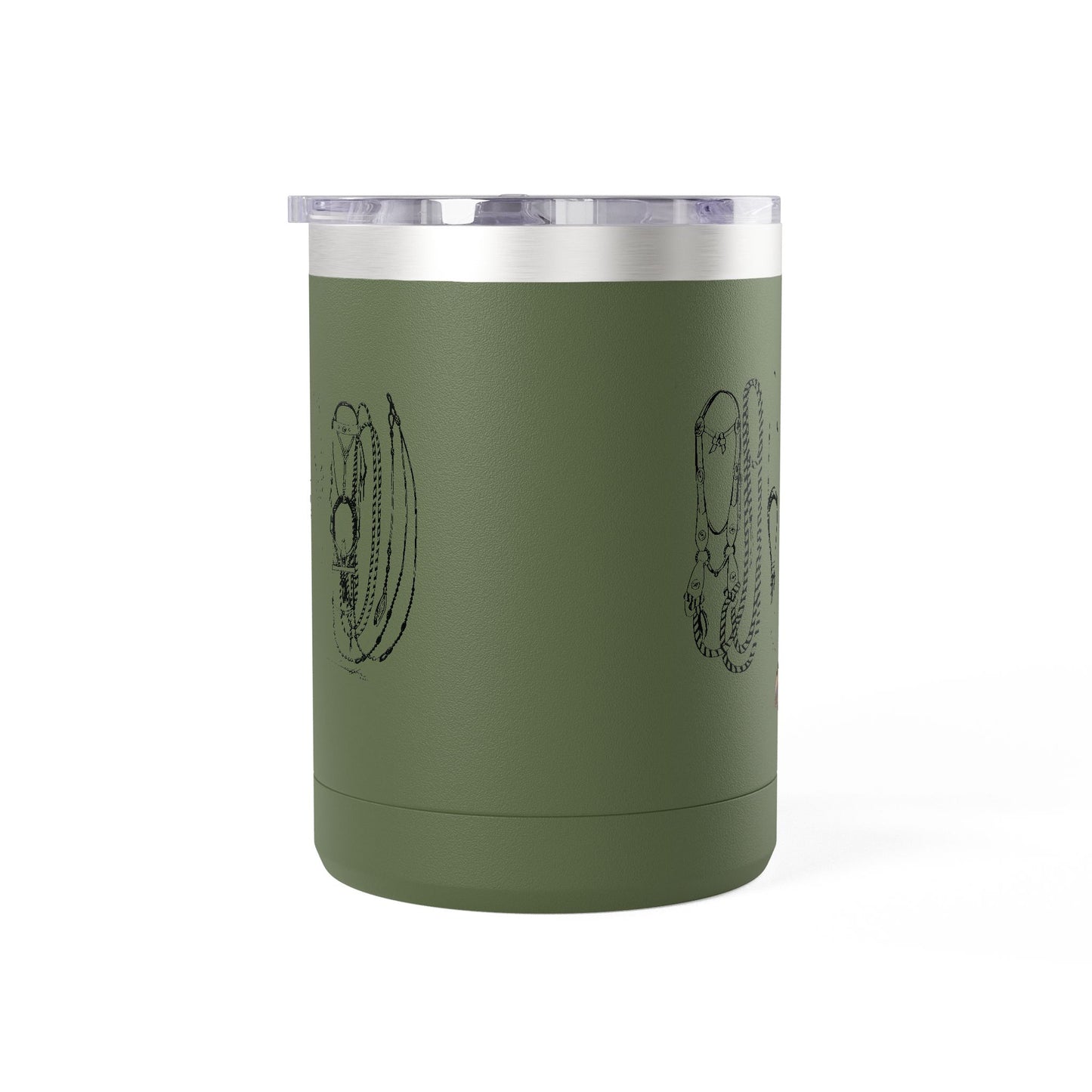 Jaquima Ta Freno Travel Coffee Cup Western Themed Tumbler - 15oz Travel Mug