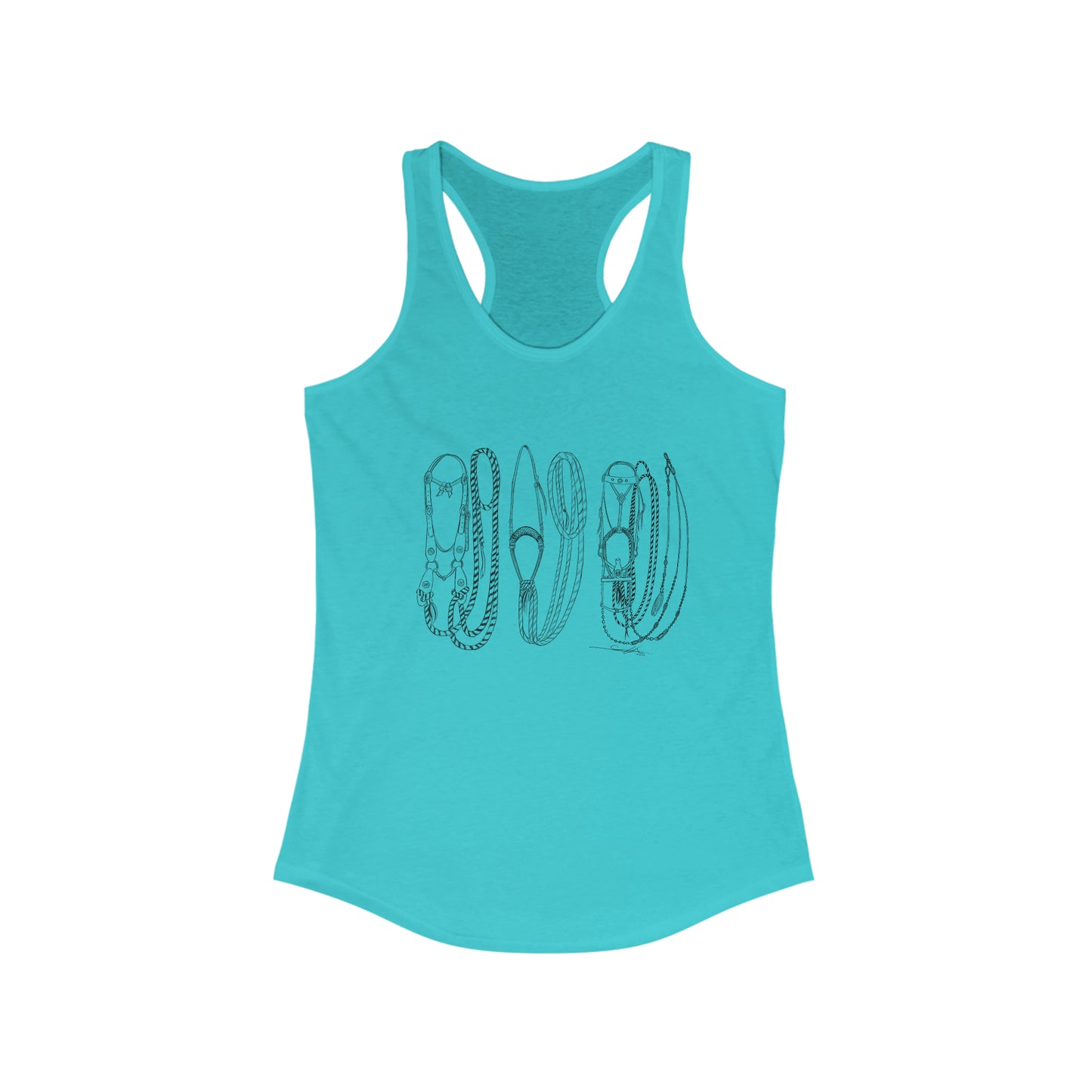 JTF Bridle Women's Racerback Tank