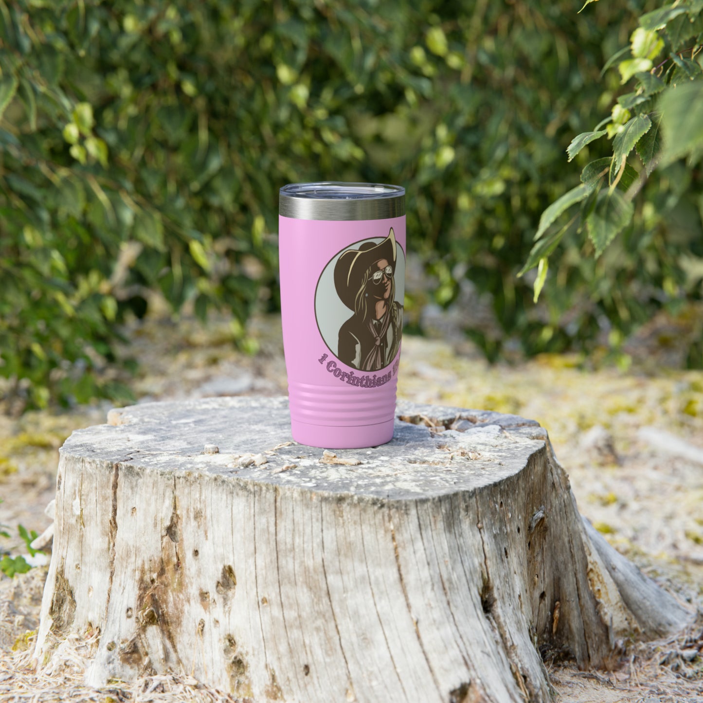 1 Cor 15:10, 20oz Polar Camel Travel Mug