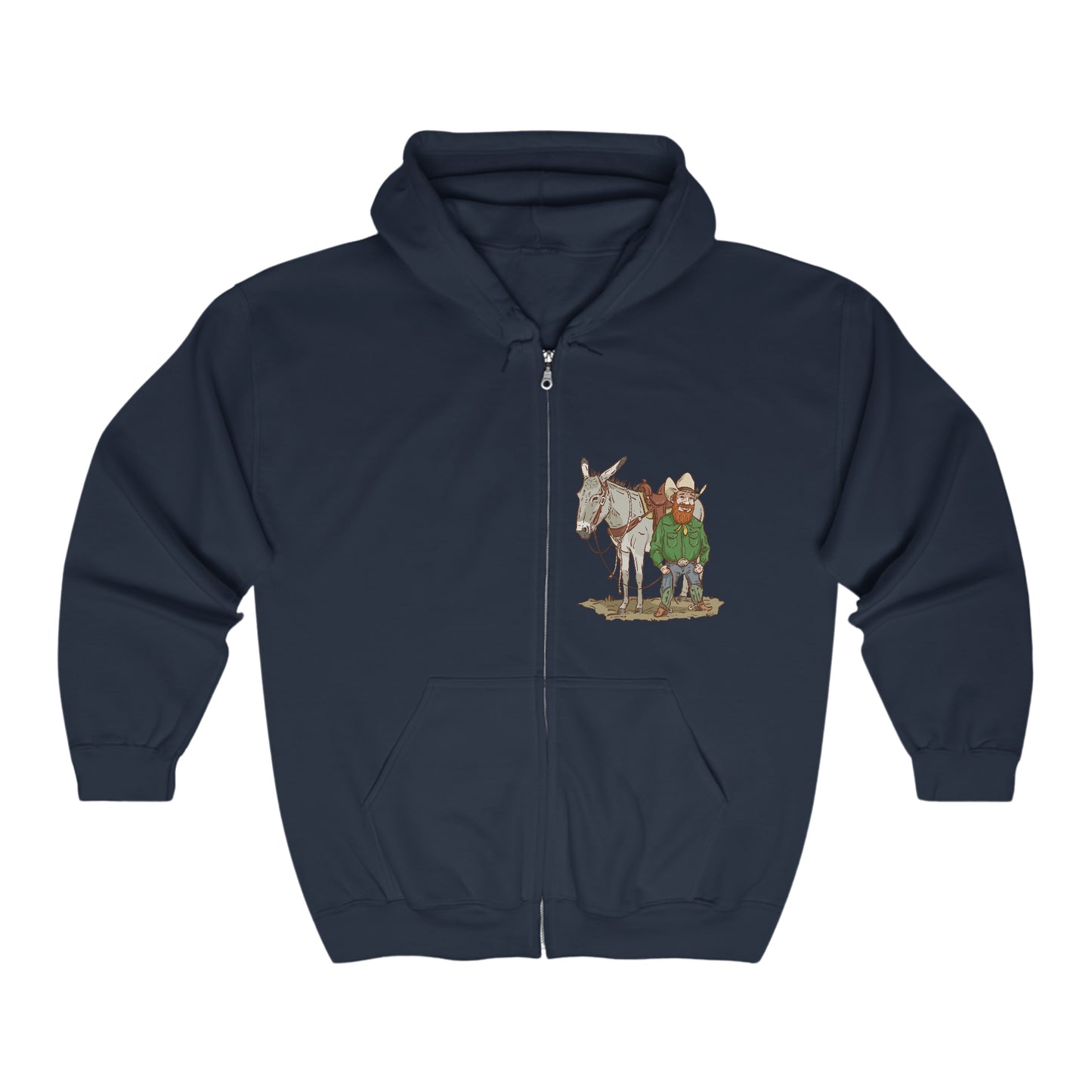 Punch Zipper Hoodie