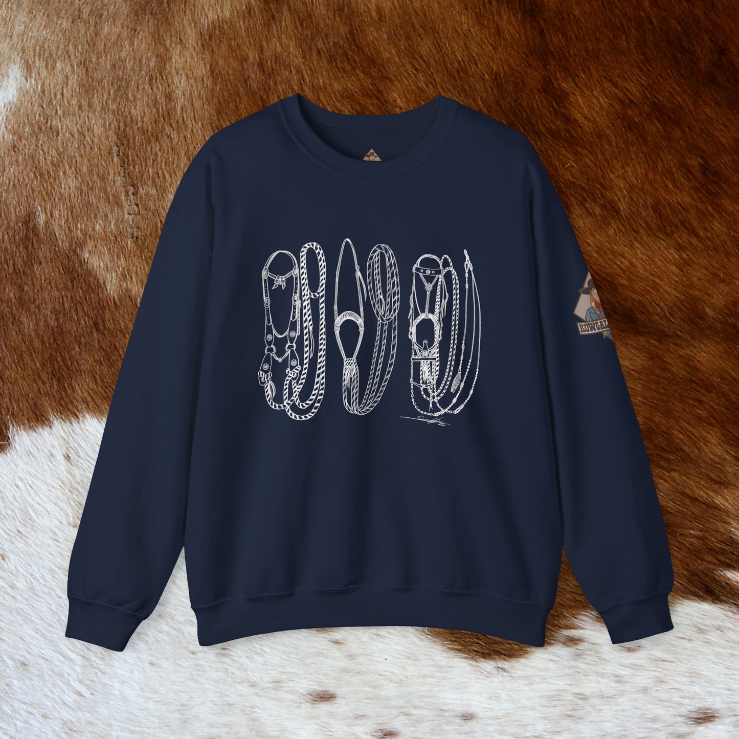 Bridles Pullover Crewneck Sweater