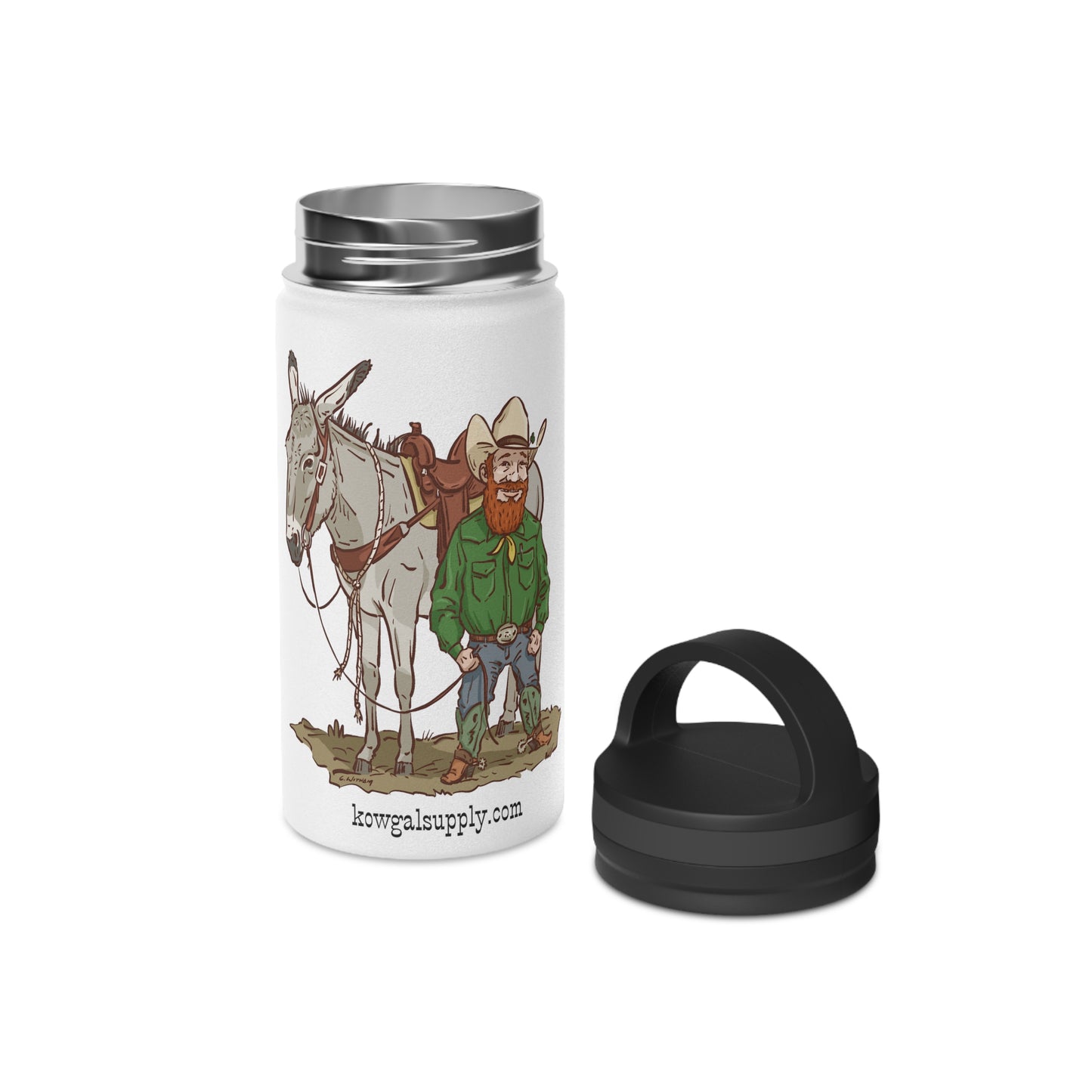 Punch O'Malley Stainless Steel Water Bottle