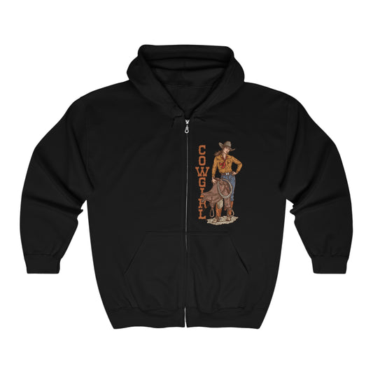Cowgirl Zipper Hoodie
