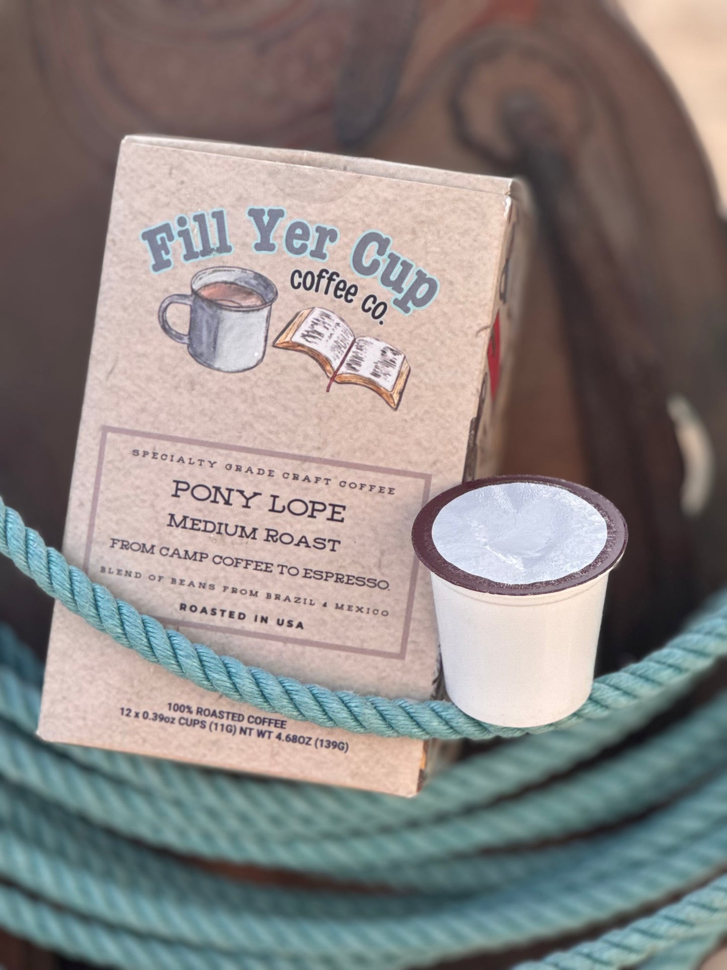 Pony Lope Medium Roast Pods, Single Serve